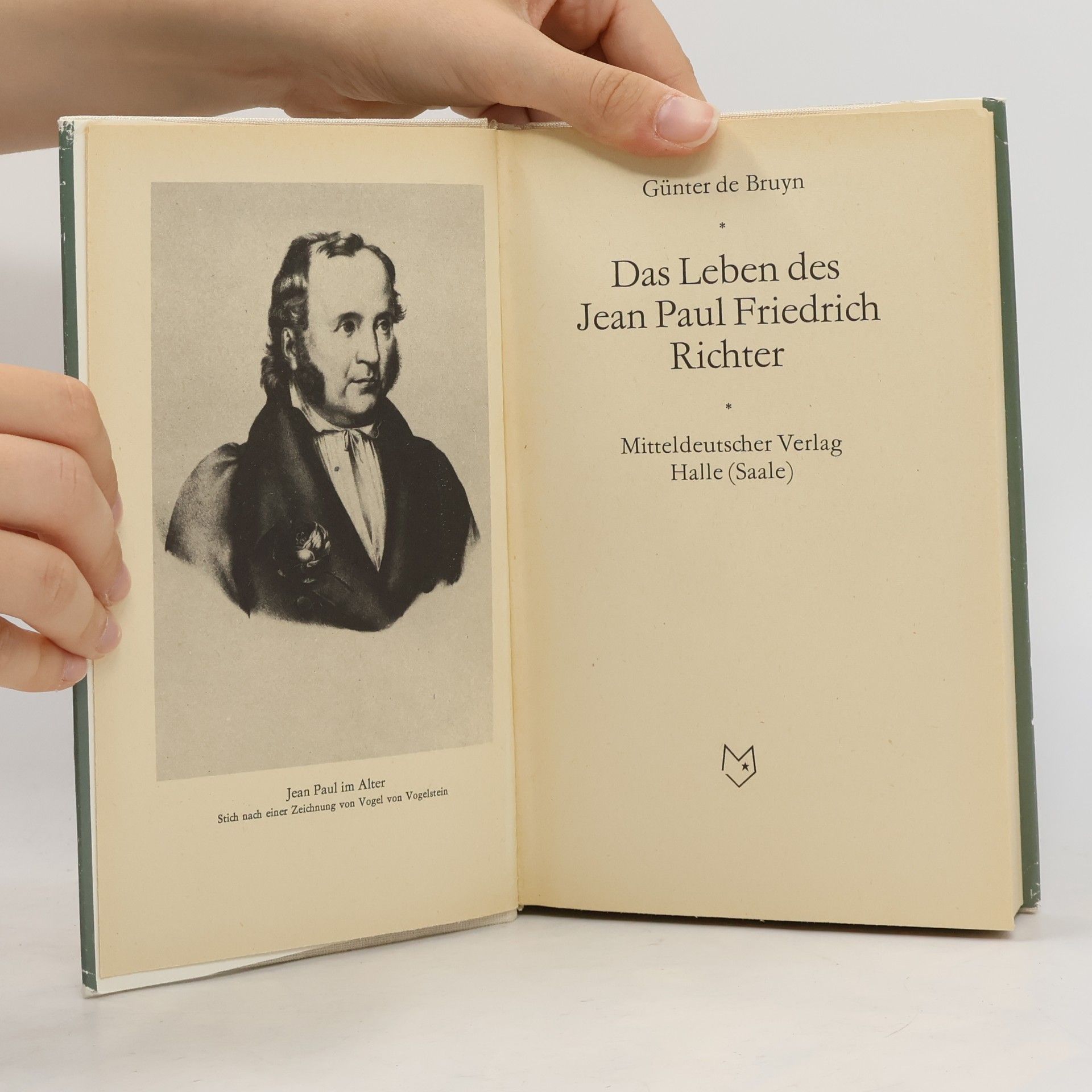 Günter de Bruyn Das Leben des Jean Paul Driedrich Richter