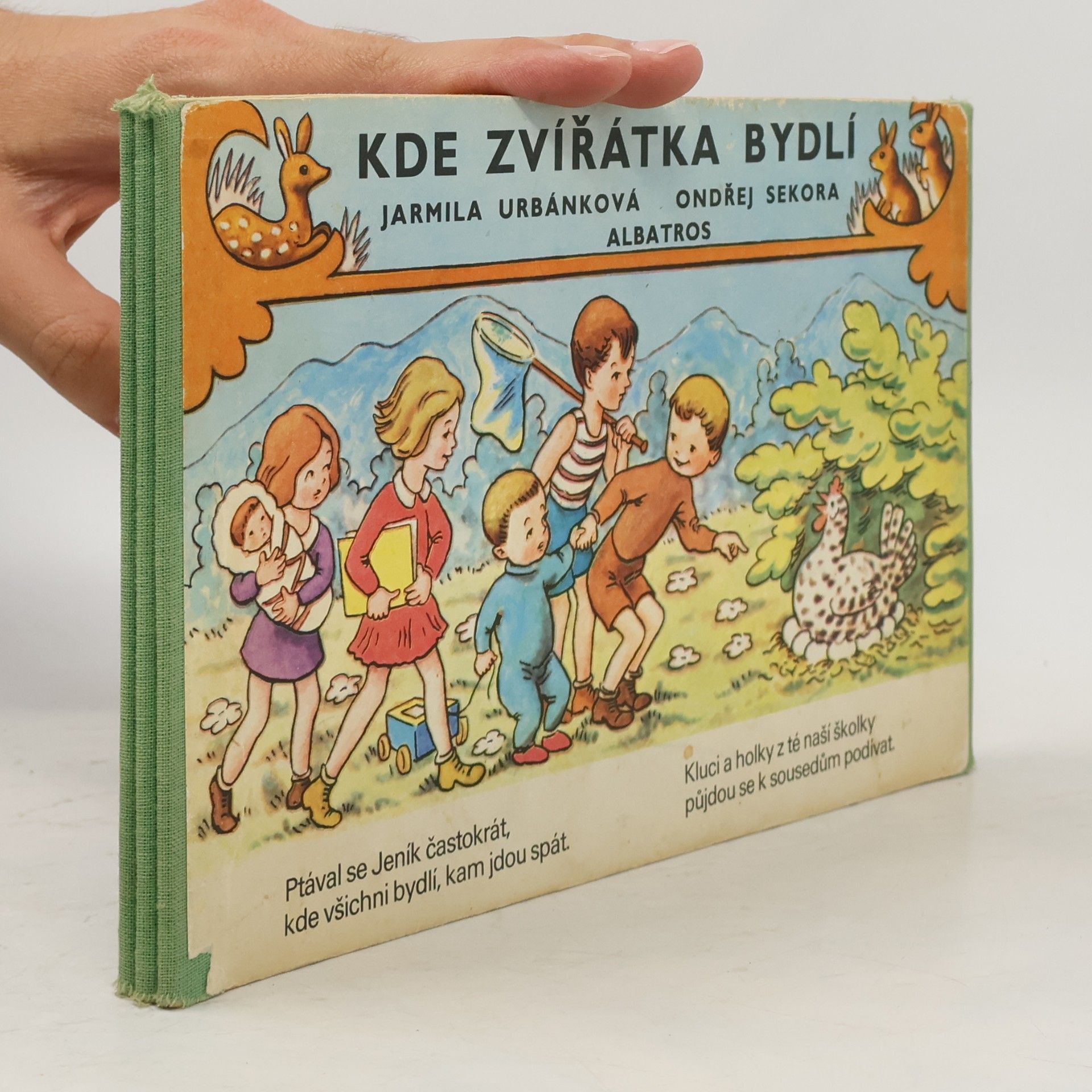 Jarmila Urbánková Kde zvířátka bydlí