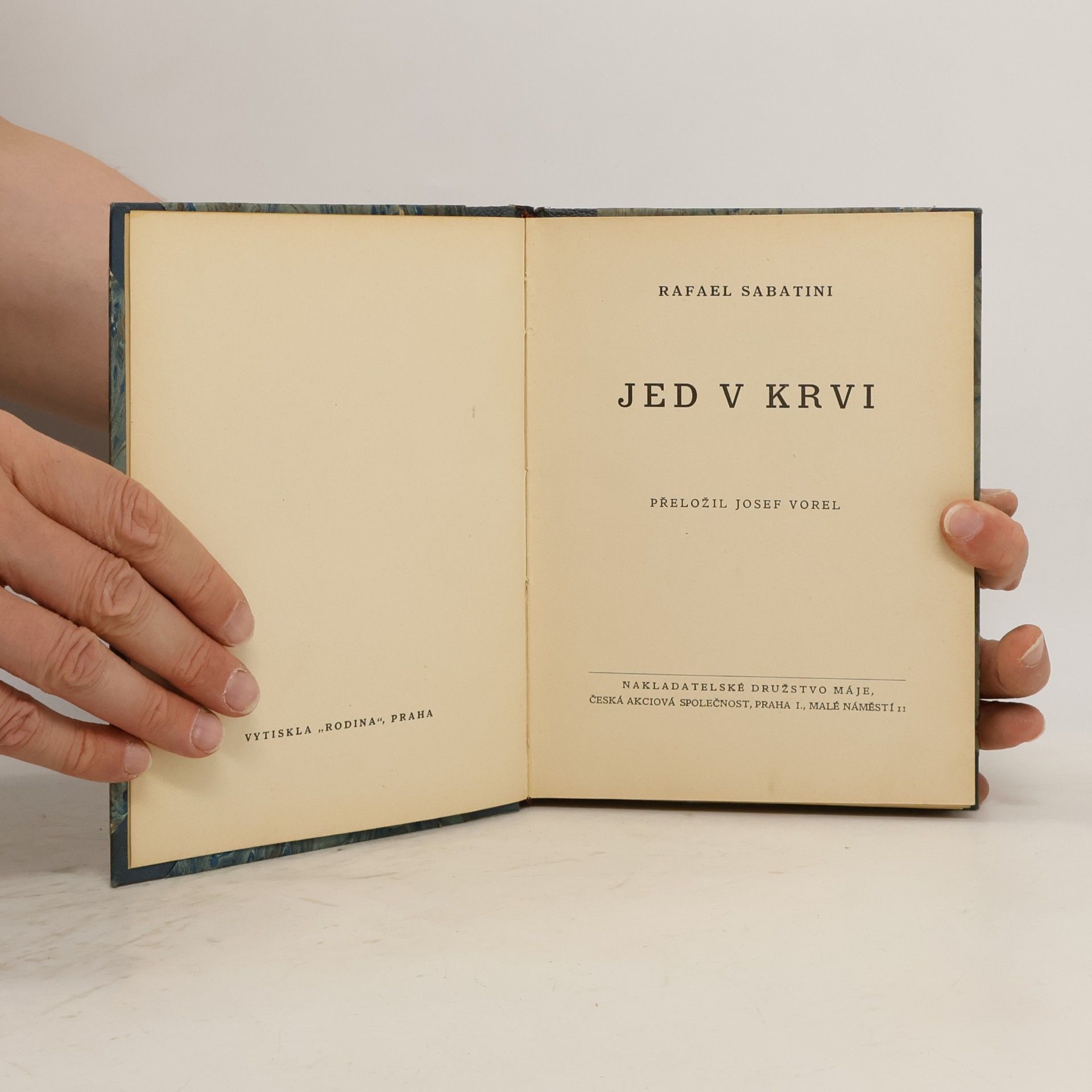 Rafael Sabatini Jed v krvi