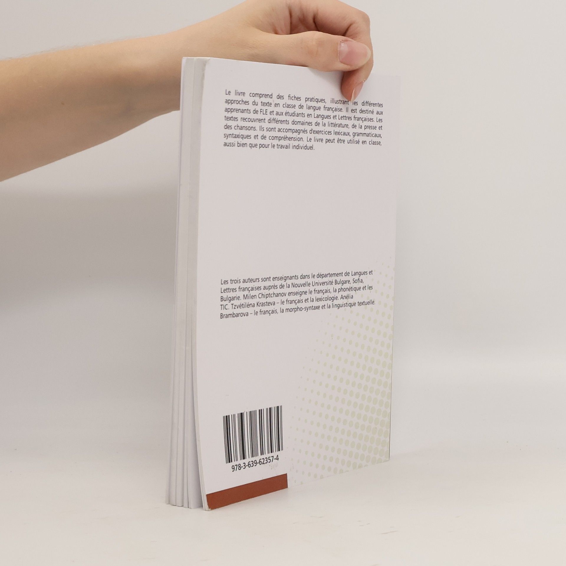 Chiptchanov, Milen Analyser un texte. Différentes approches: Partie pratique
