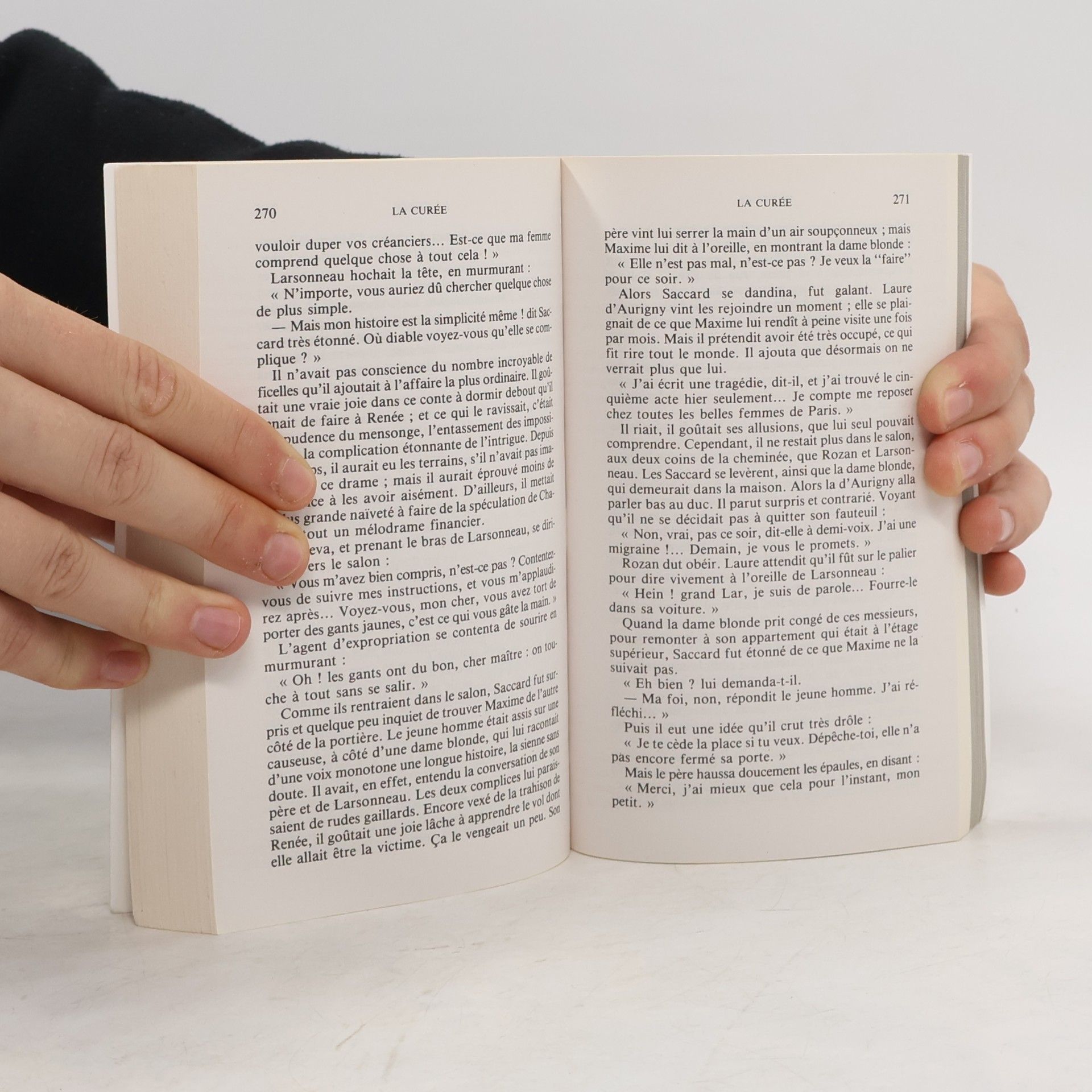 Marie-Thérèse Ligot La Curée - texte intégral