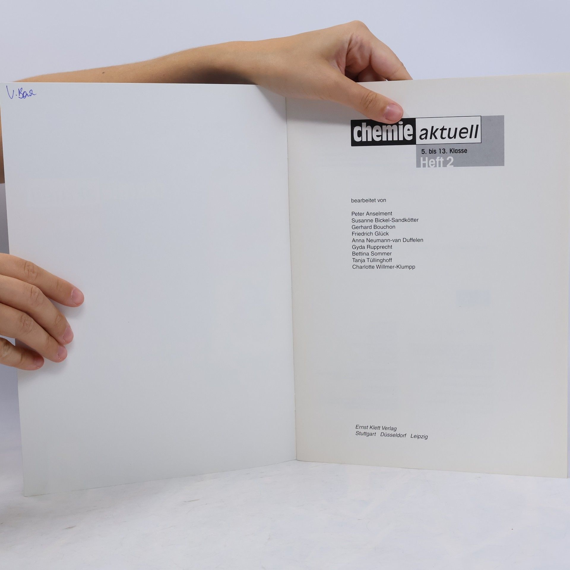 Peter Anselment Chemie aktuell