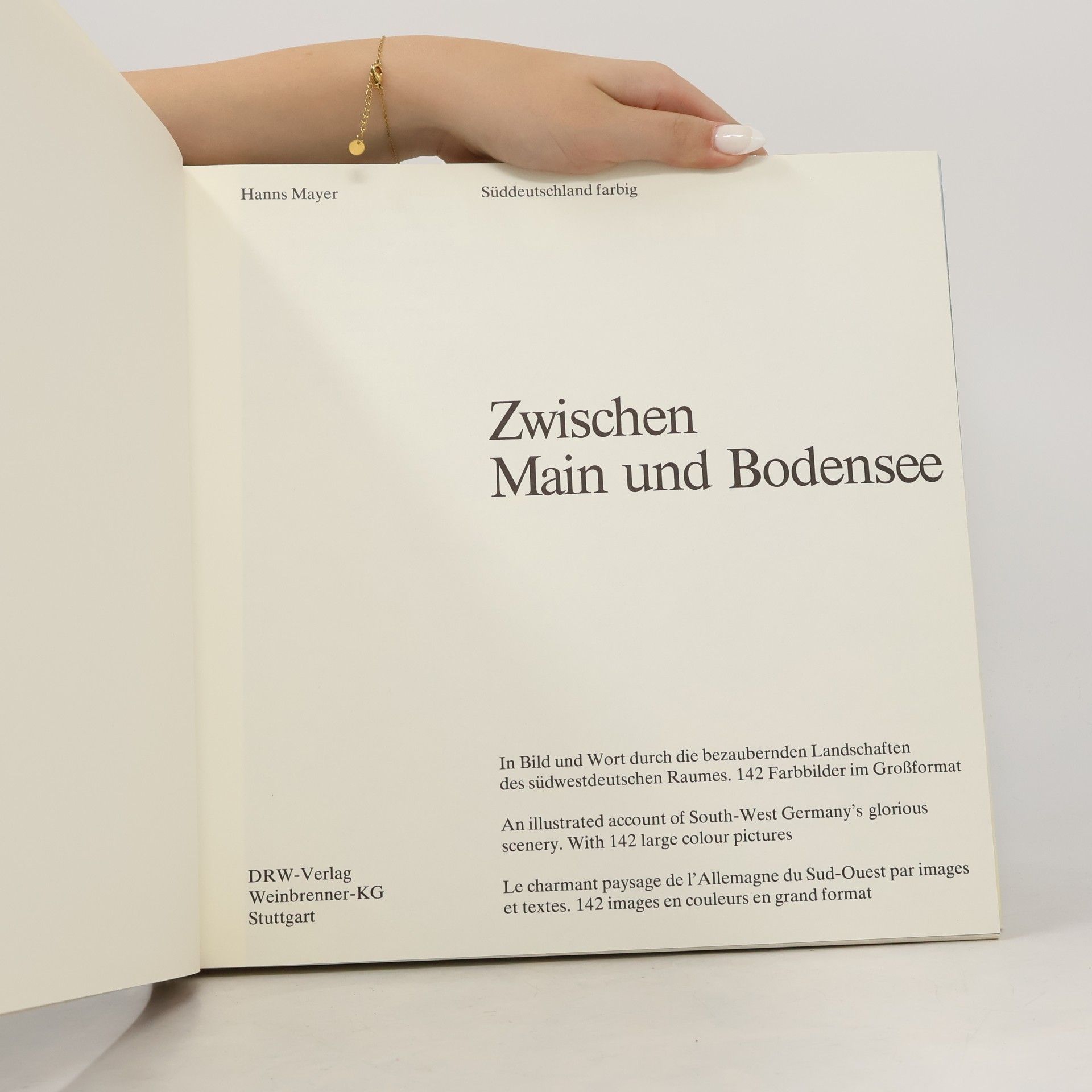 Hanns Mayer Zwischen Main und Bodensee