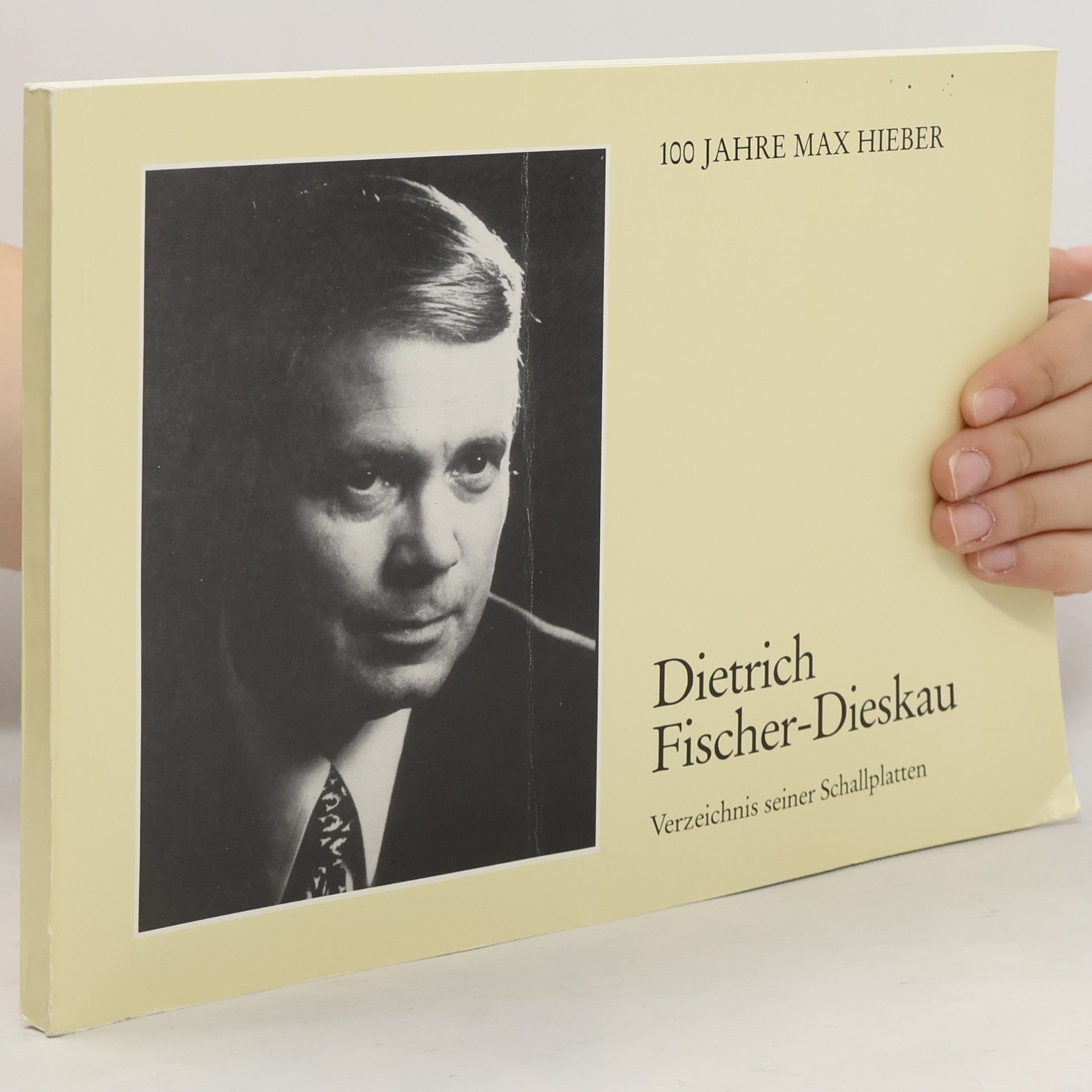 Ulrich Siebert Dietrich Fischer-Dieskau: Verzeichnis seiner Schallplatten