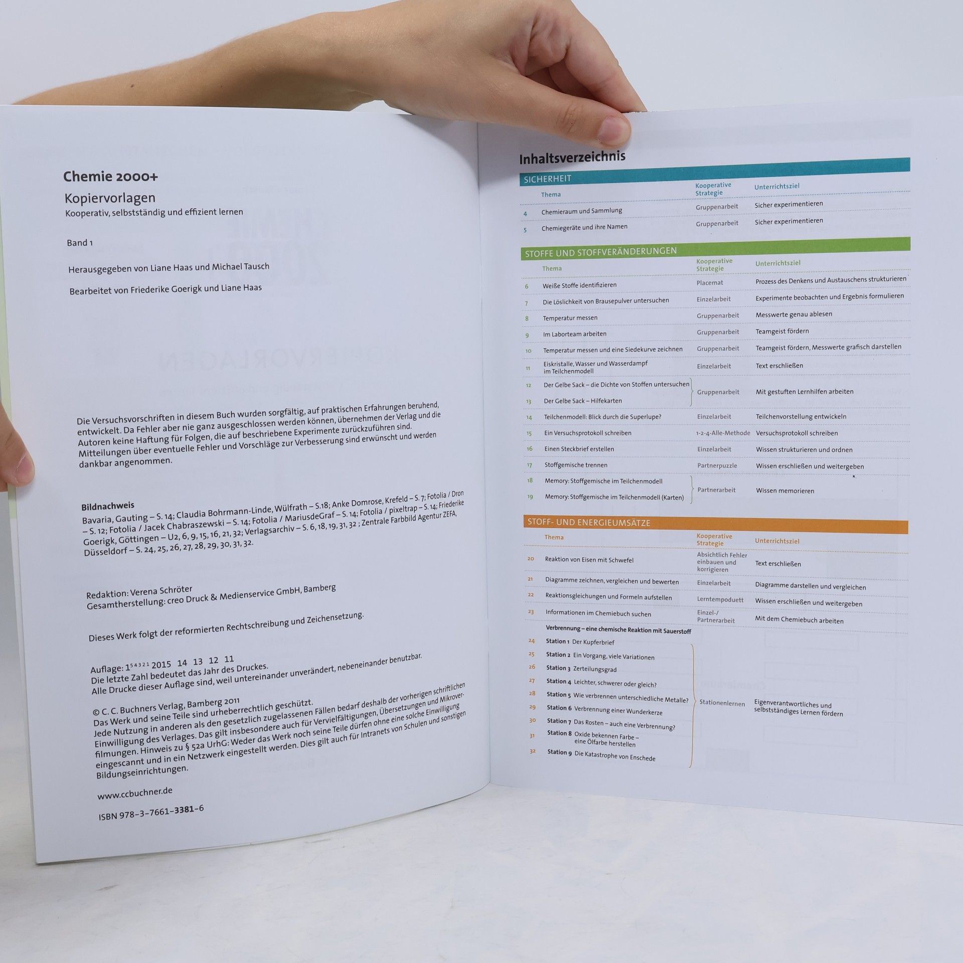 Friederike Goerigk Chemie 2000+ Kopiervorlagen
