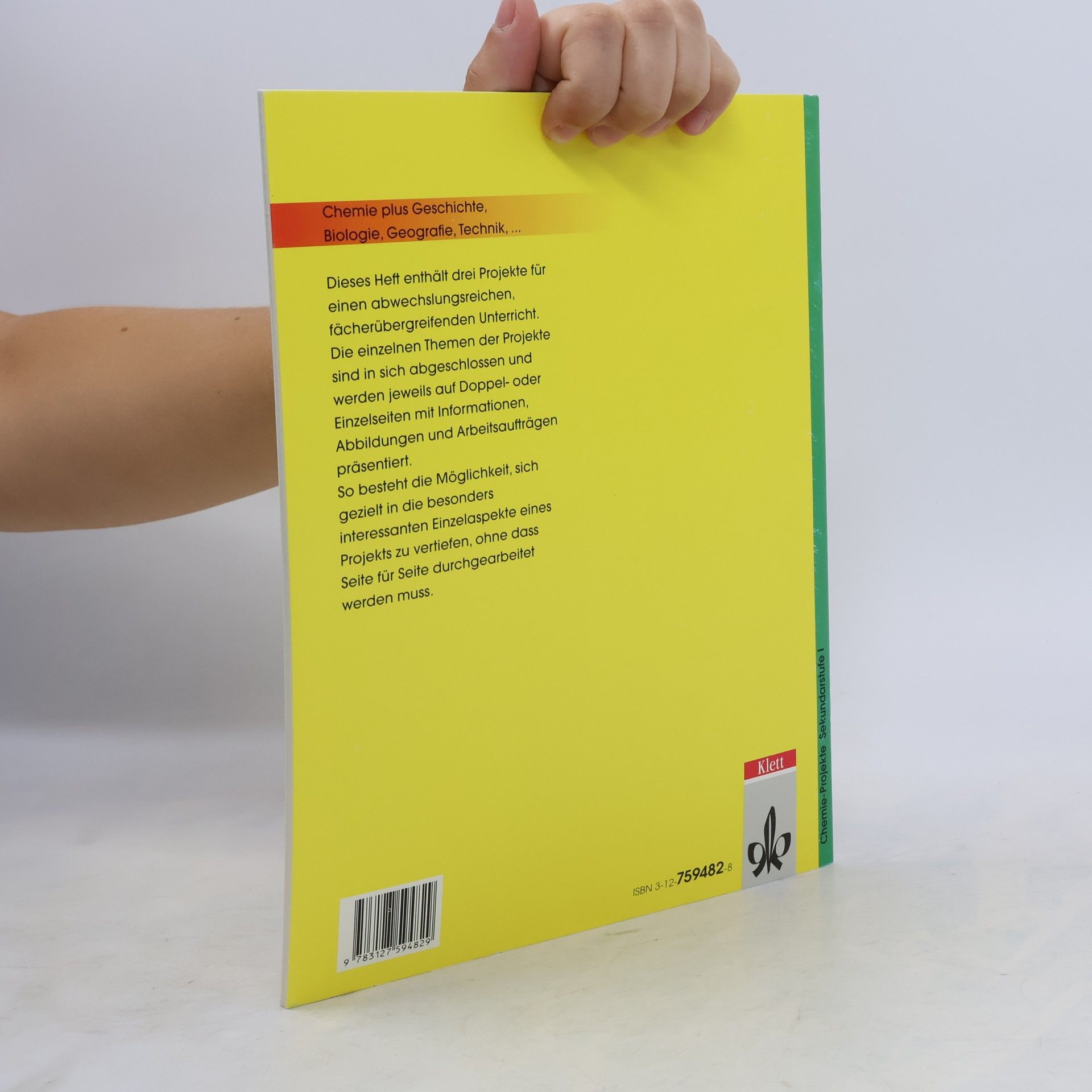 Werner Eisner Chemie-Projekte: Sekundarstufe I
