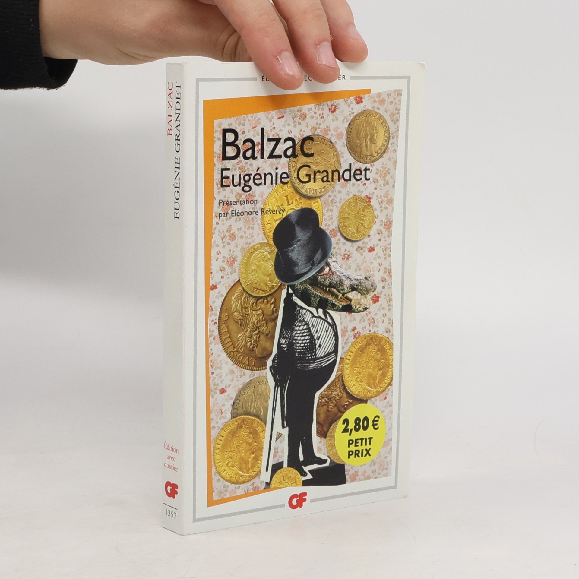 Éléonore Reverzy Eugénie Grandet, französische Ausgabe, édition avec dossier