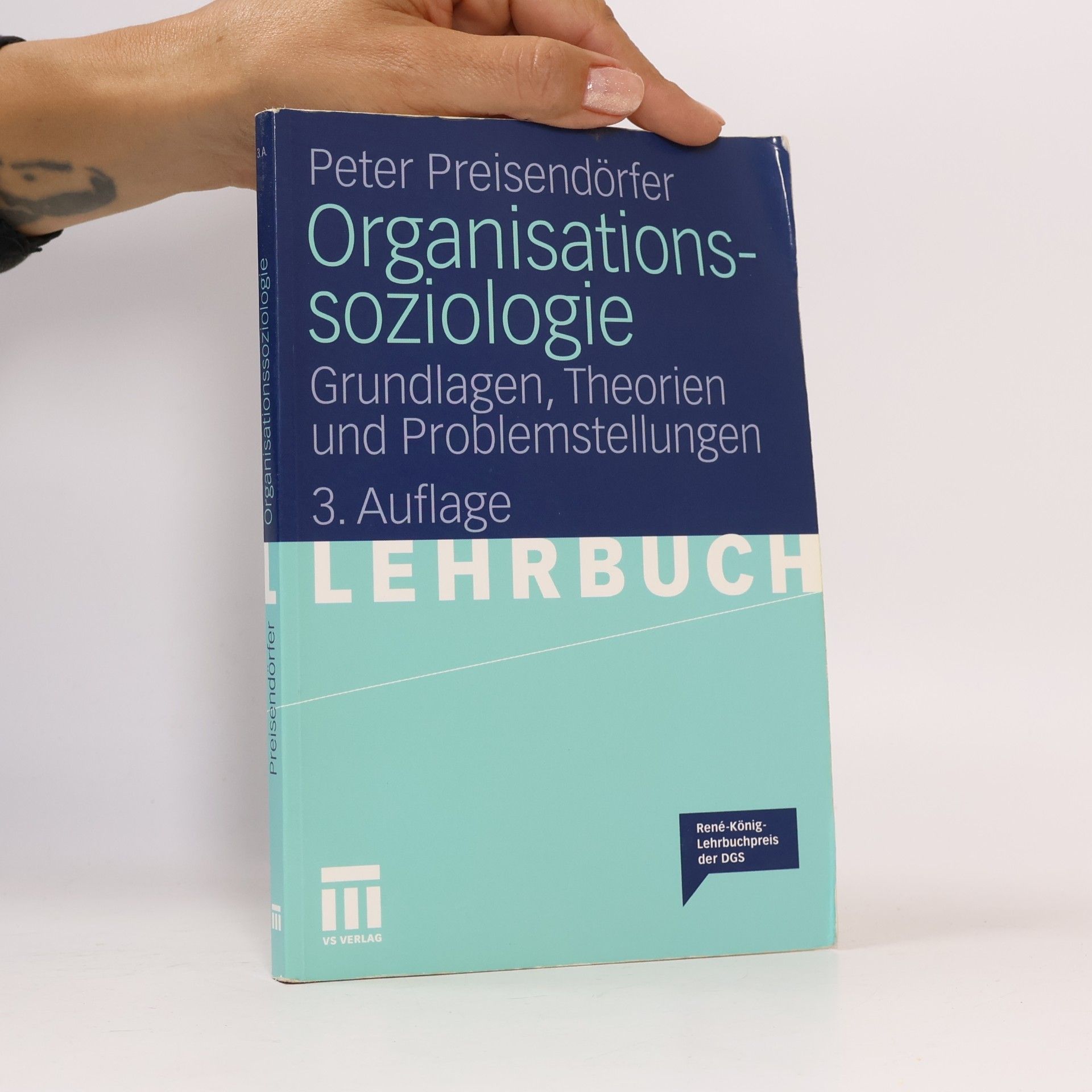 Peter Preisendörfer Organisationssoziologie