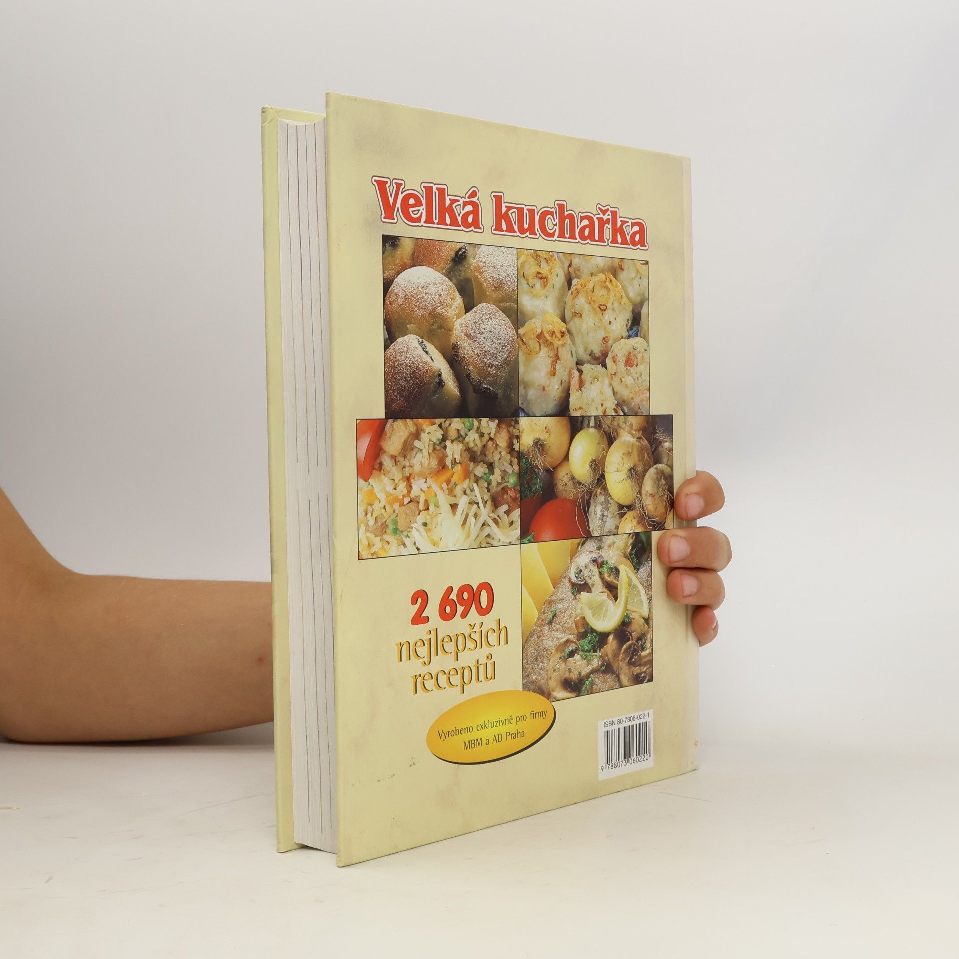 Květa Macáková Velká kuchařka : 2690 receptů z domácí i zahraniční kuchyně