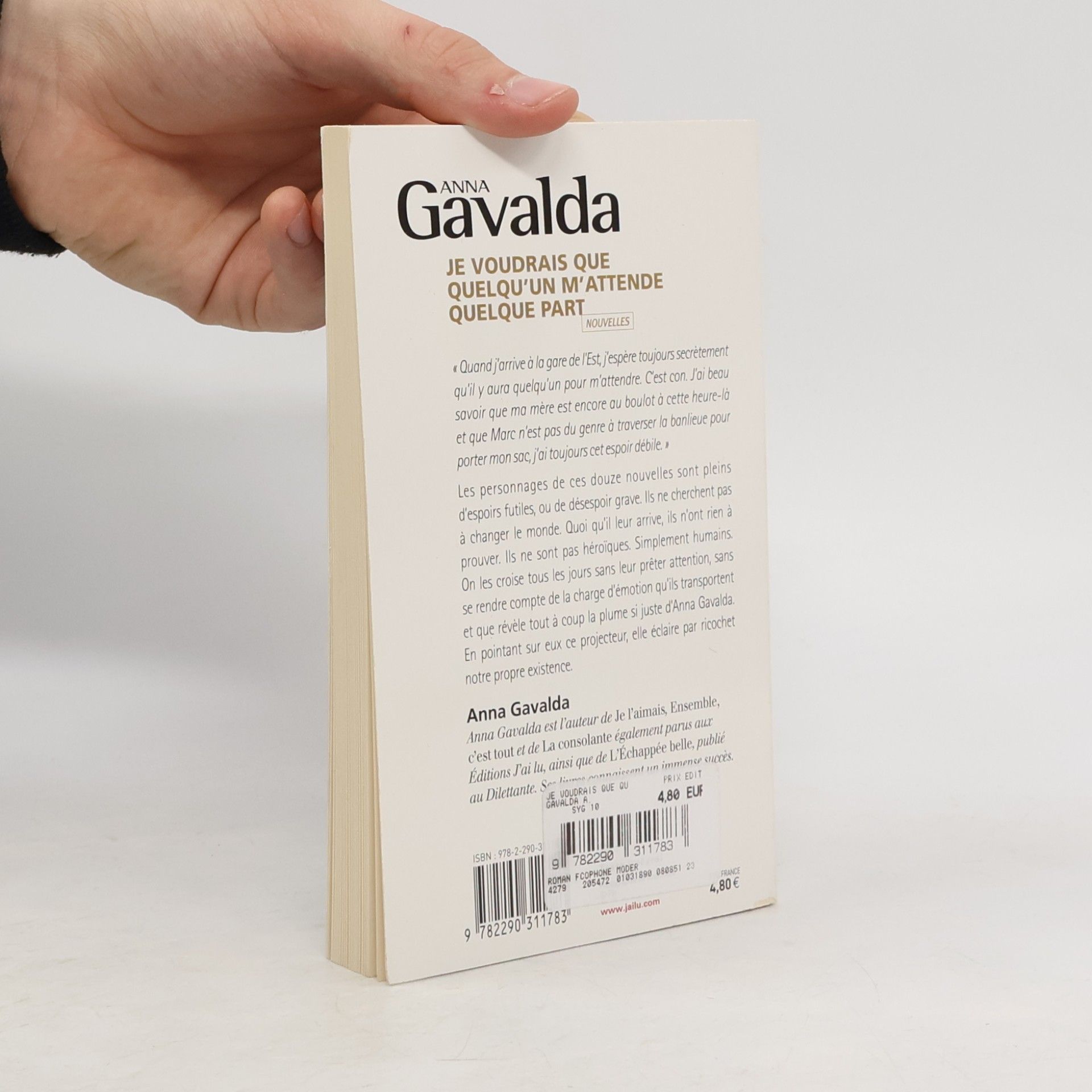 Anna Gavalda Je voudrais que quelqu'un m'attende quelque part