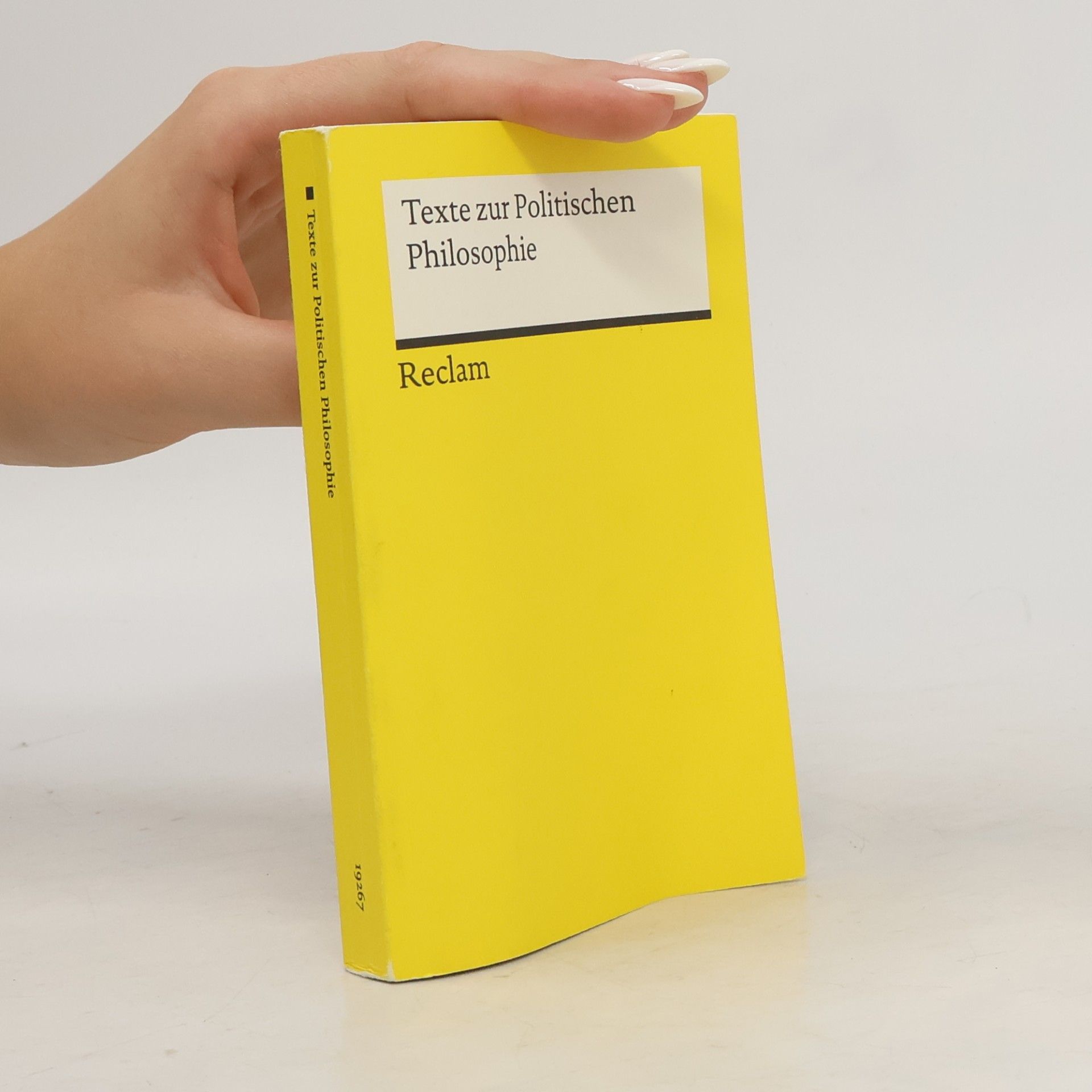 Marcel van Ackeren Texte zur politischen Philosophie