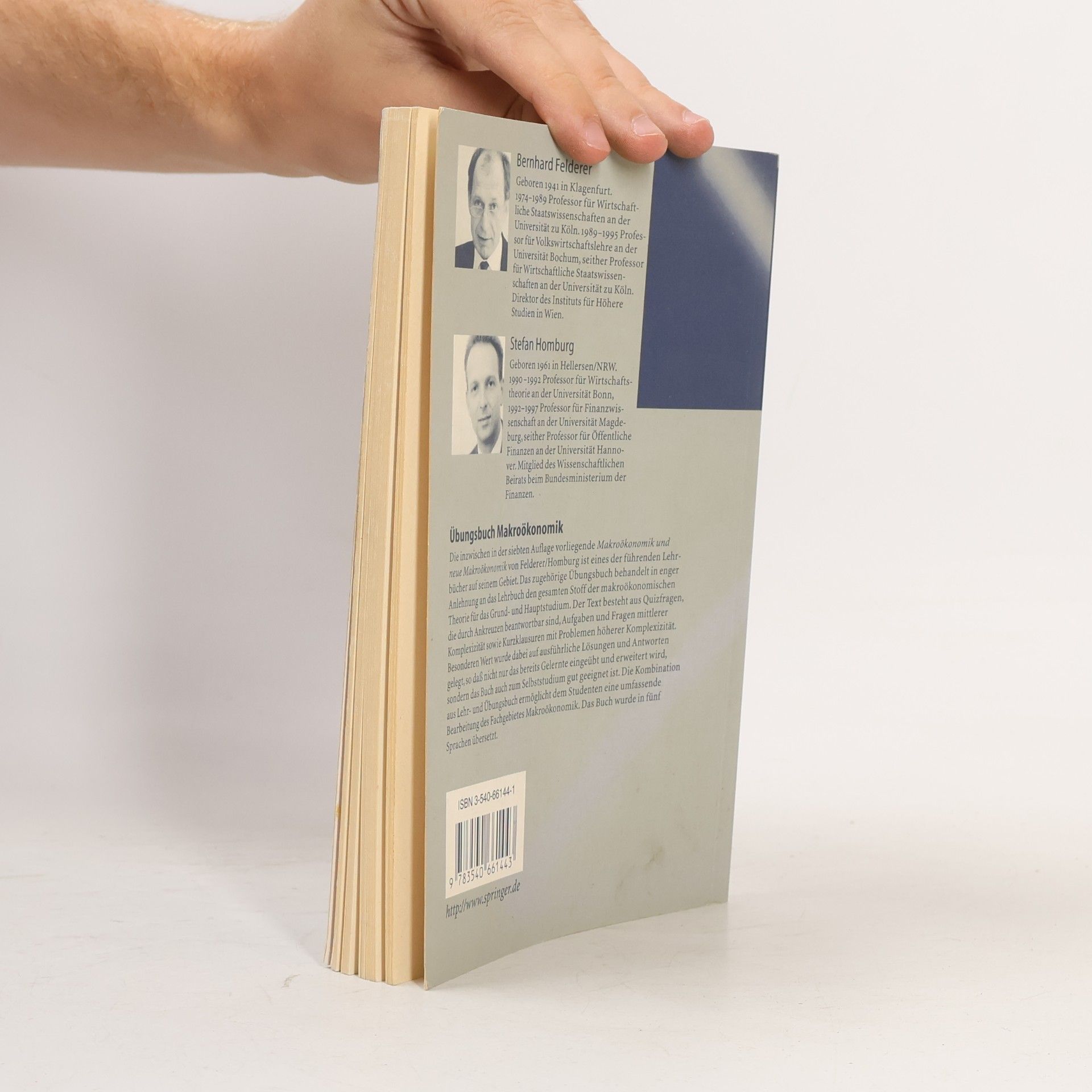 Bernhard Felderer Übungsbuch Makroökonomik
