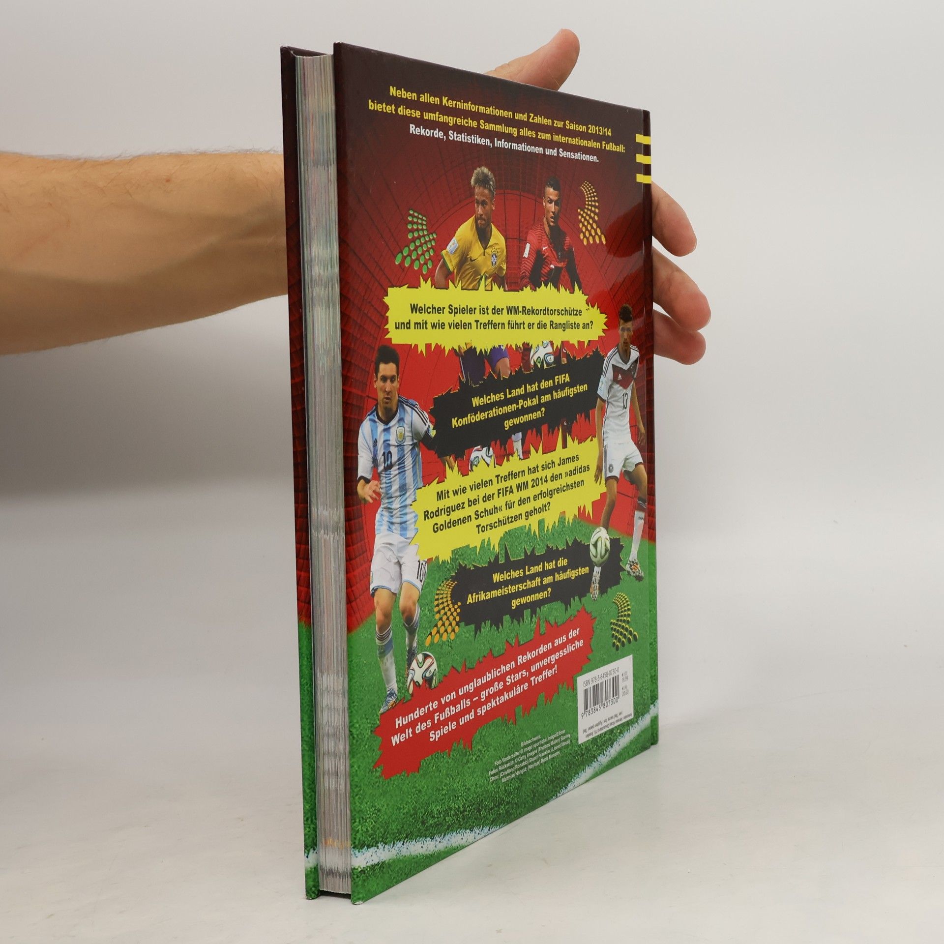 Keir Radnedge Welt-Fussball-Rekorde 2015