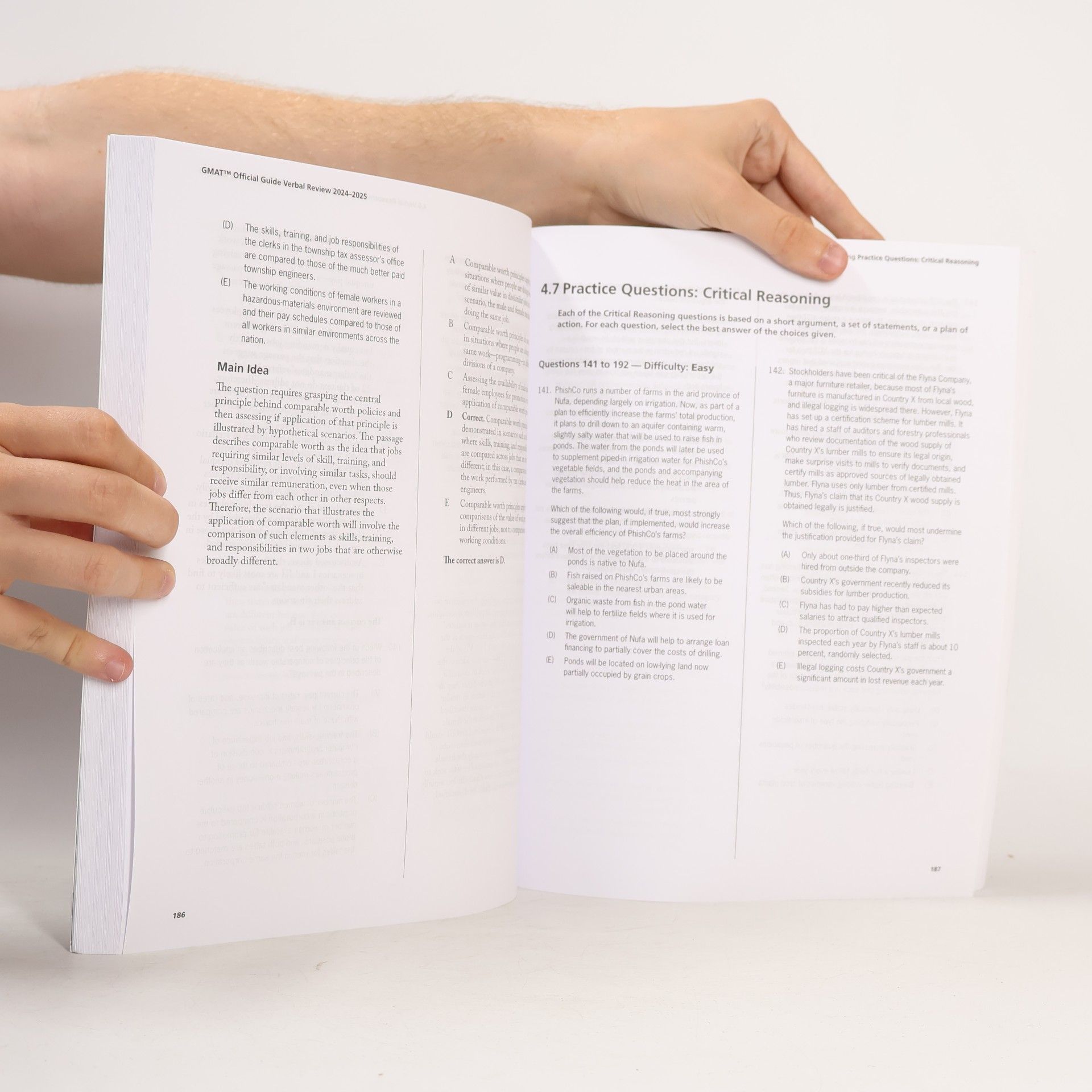 . GMAC Graduate Management Admission Council GMAT Official Guide Verbal Review 2024-2025