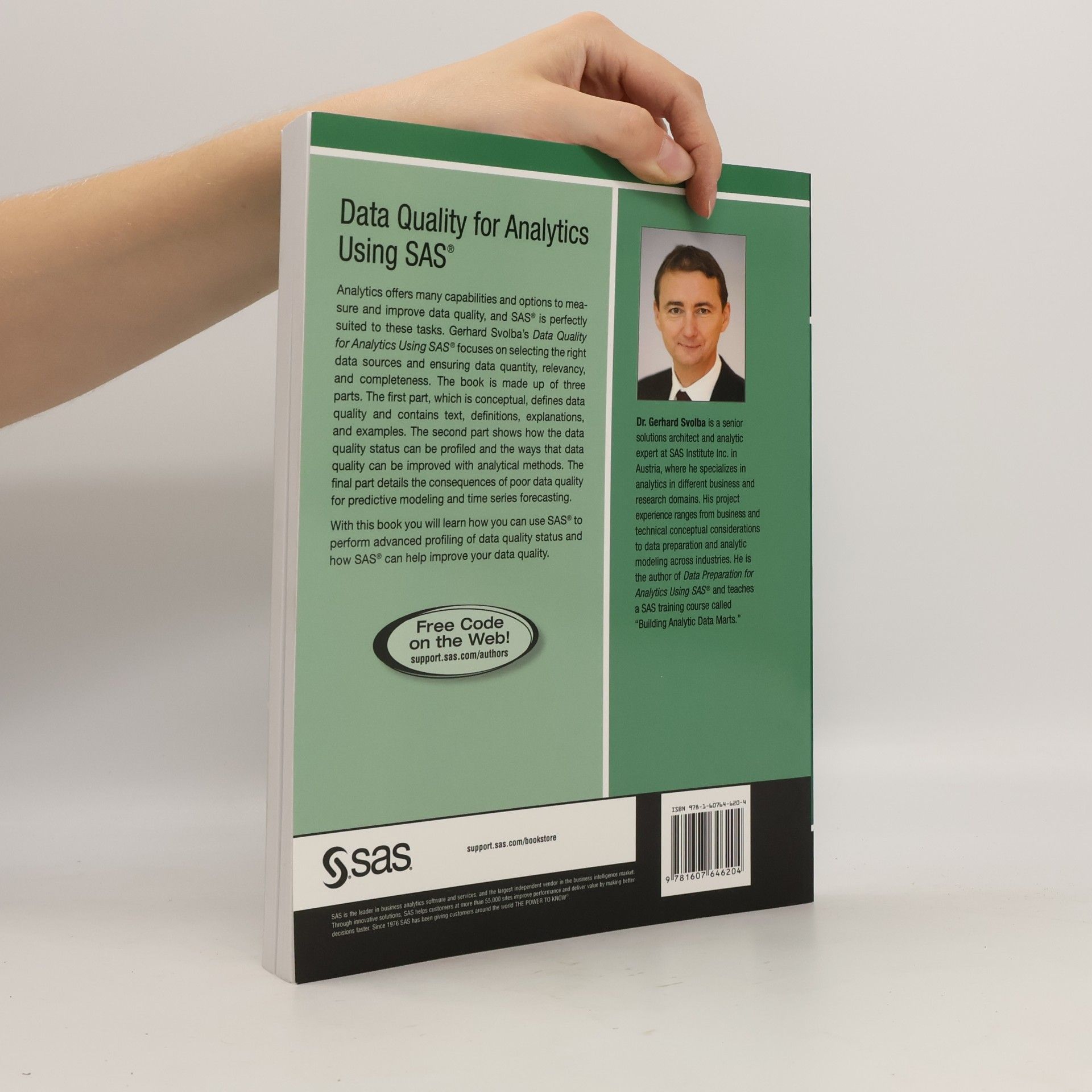 Gerhard Svolba Data Quality for Analytics Using SAS