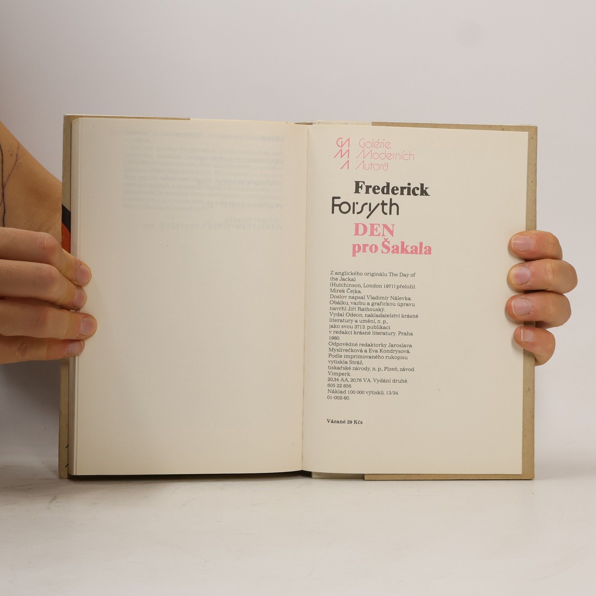 Frederick Forsyth Den pro Šakala