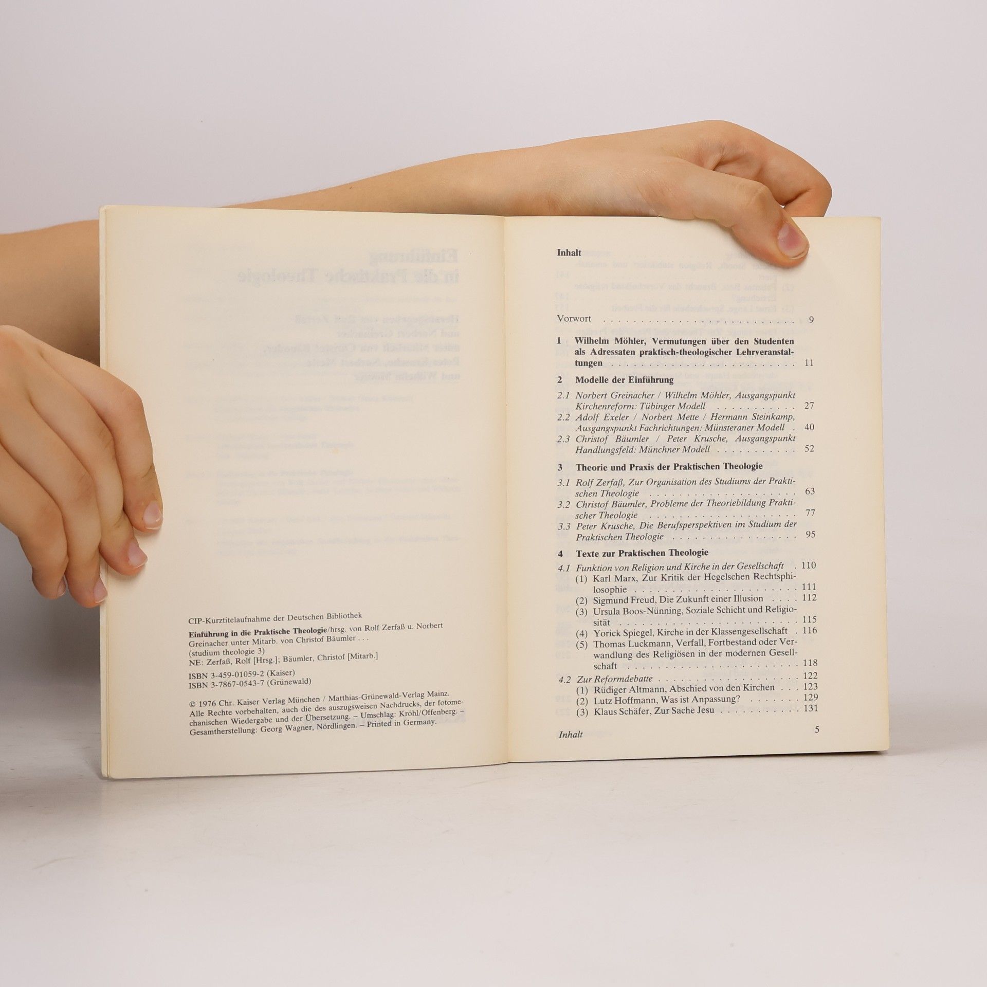 Rolf Zerfaß Einführung in die Praktische Theologie