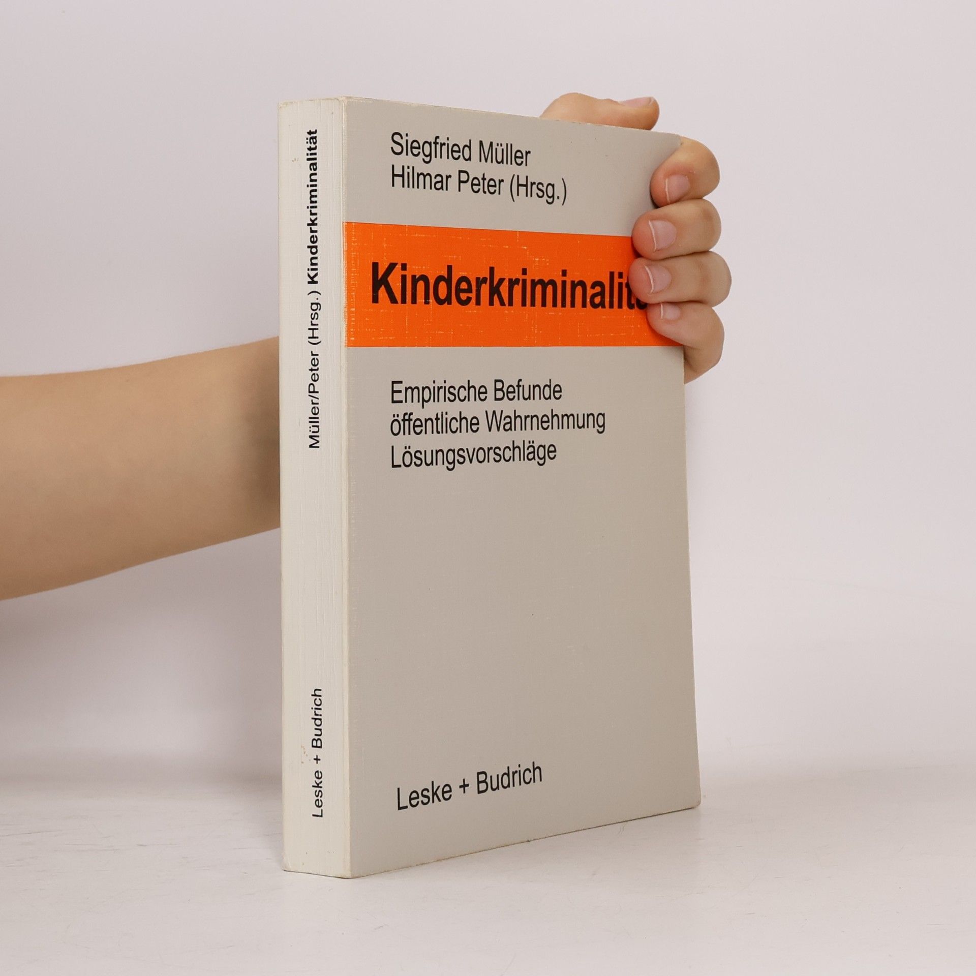 Siegfried Müller Kinderkriminalität
