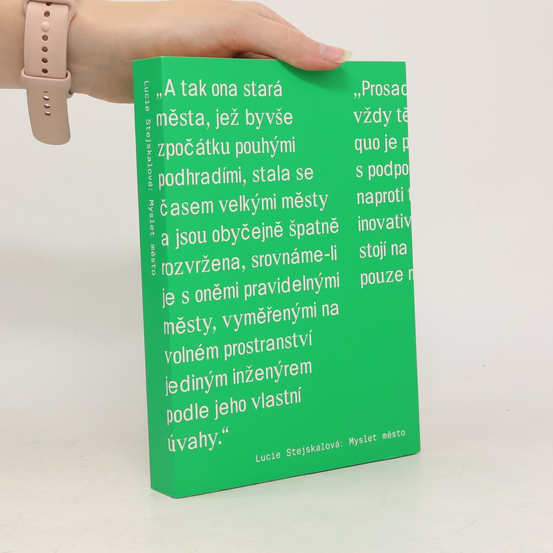 Lucie Stejskalová Myslet město