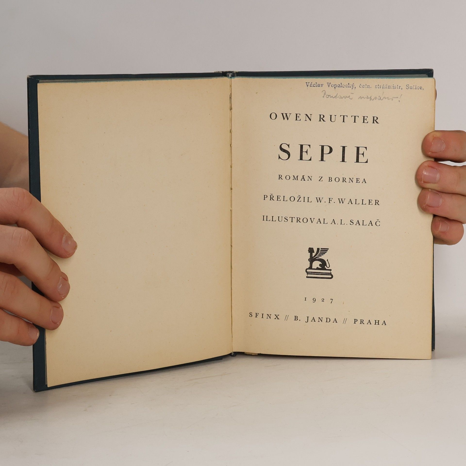 Owen Rutter Sepie