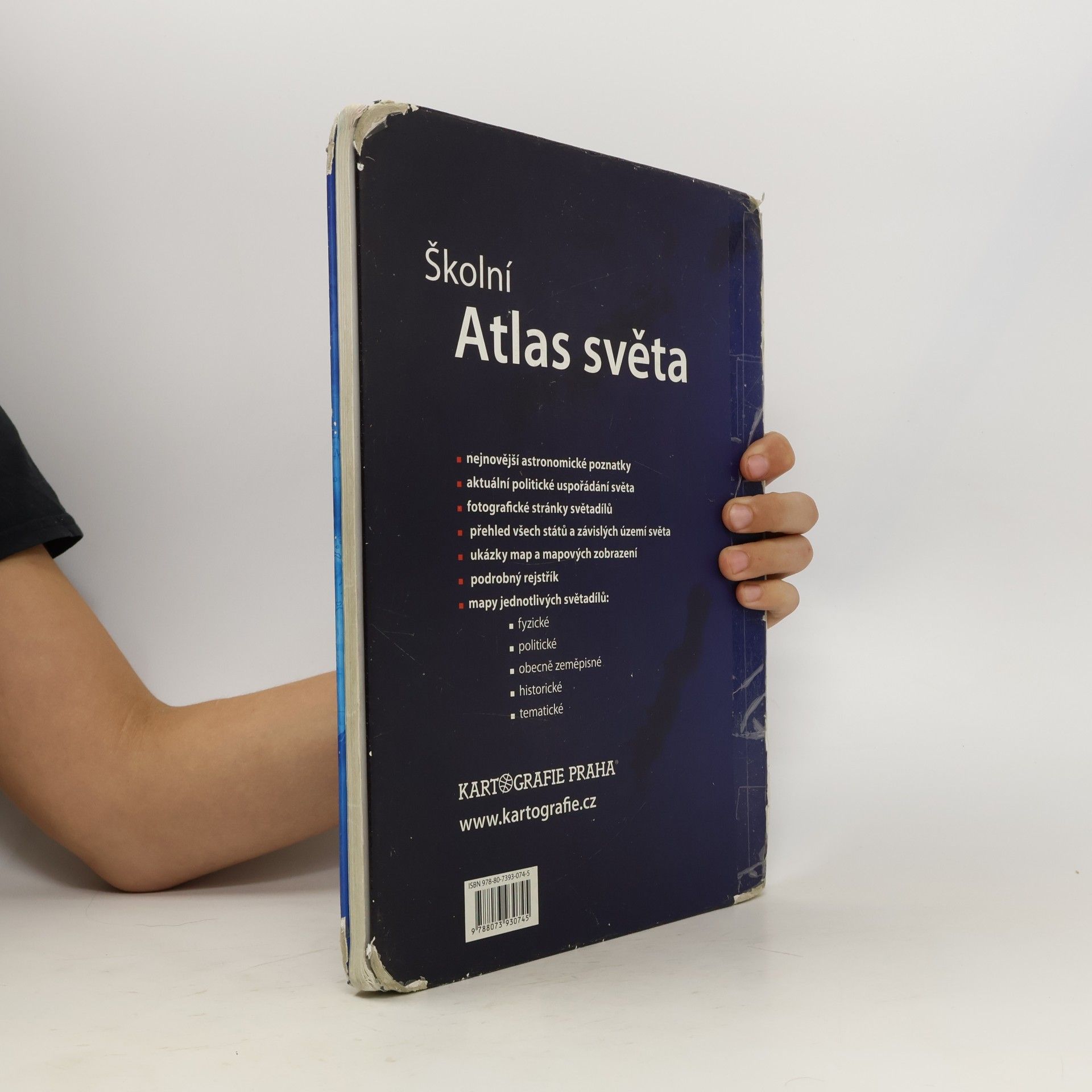 Kolektiv autorů Školní atlas světa