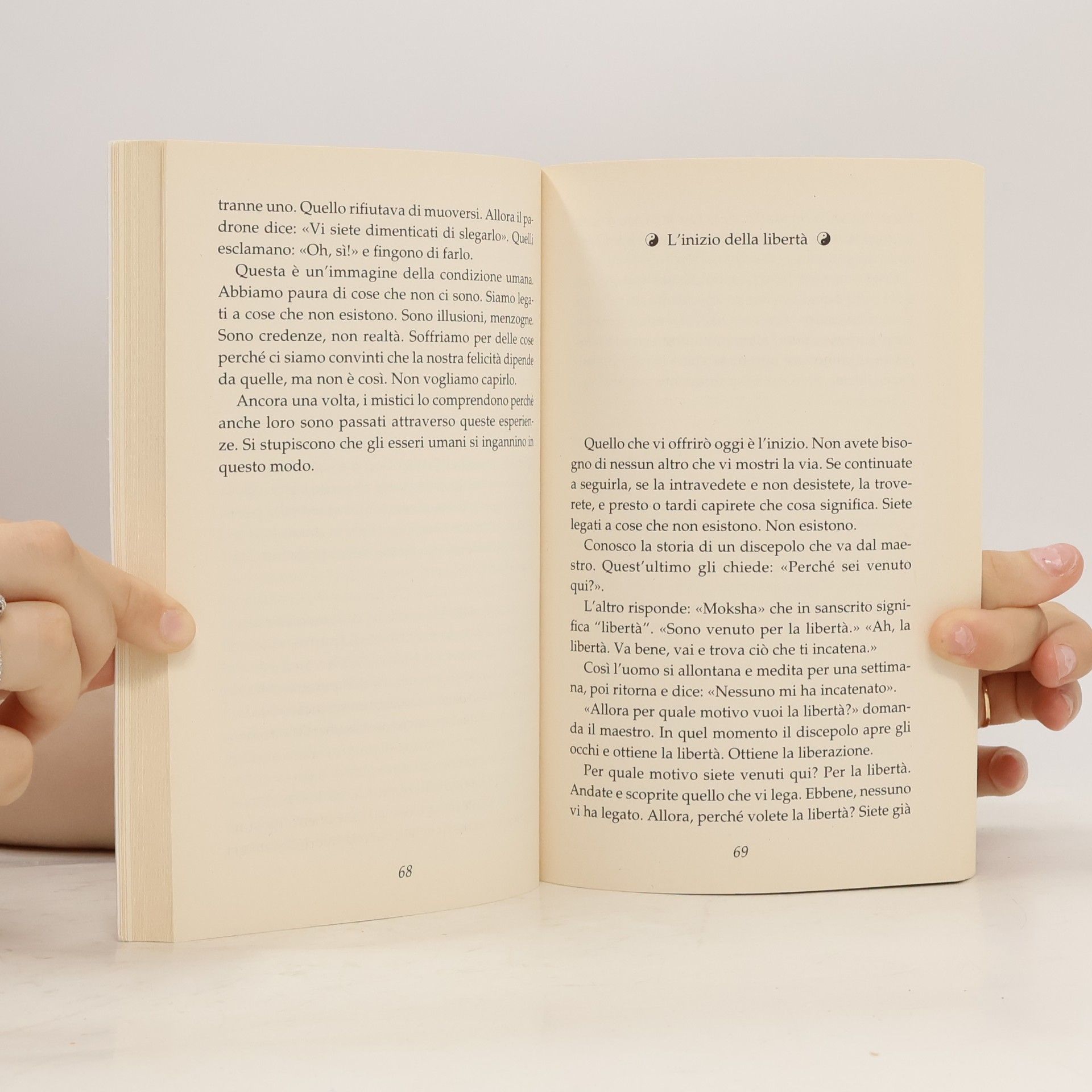 Anthony de Mello Messaggio per un pesciolino che ha sempre sete