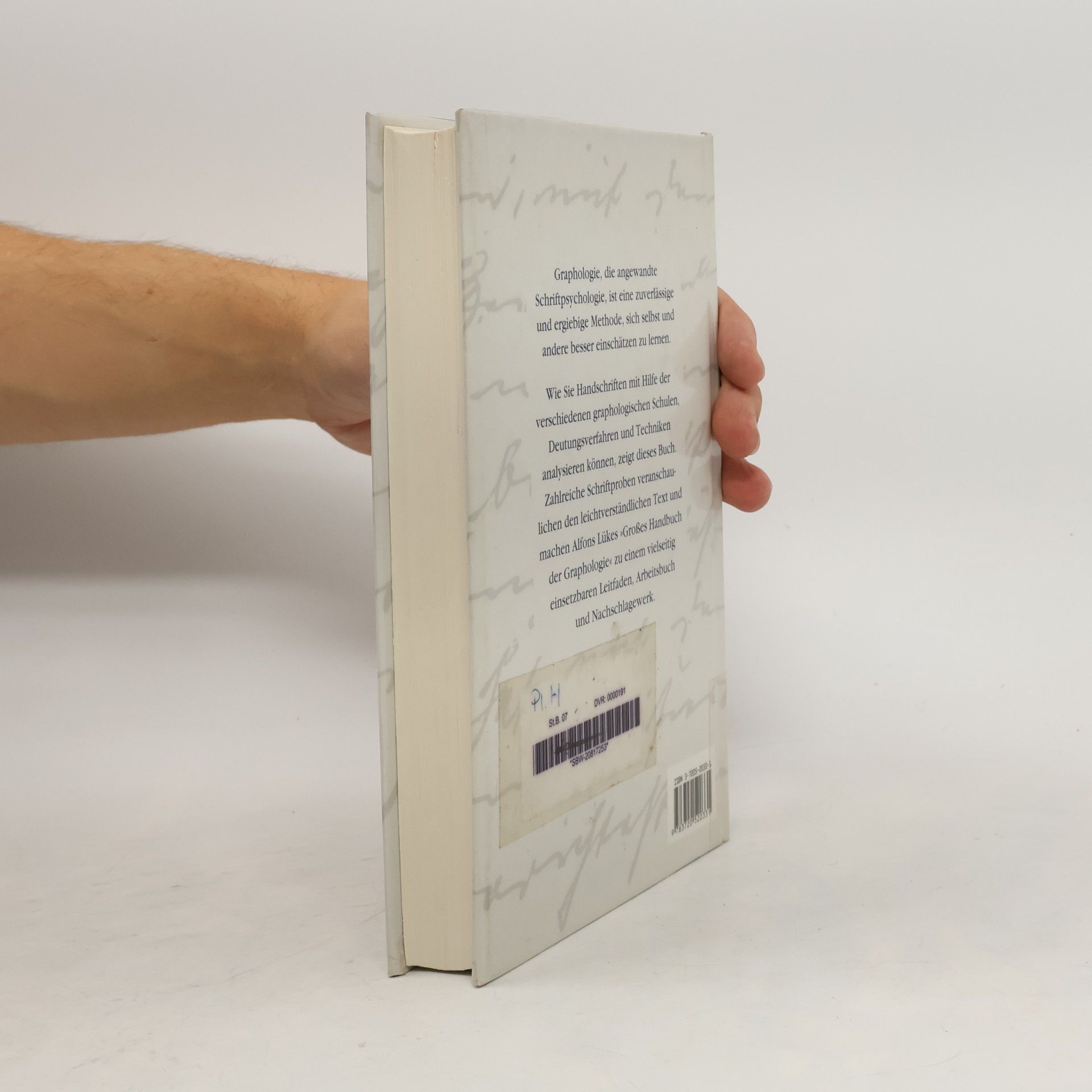 Alfons Lüke Das große Handbuch der Graphologie