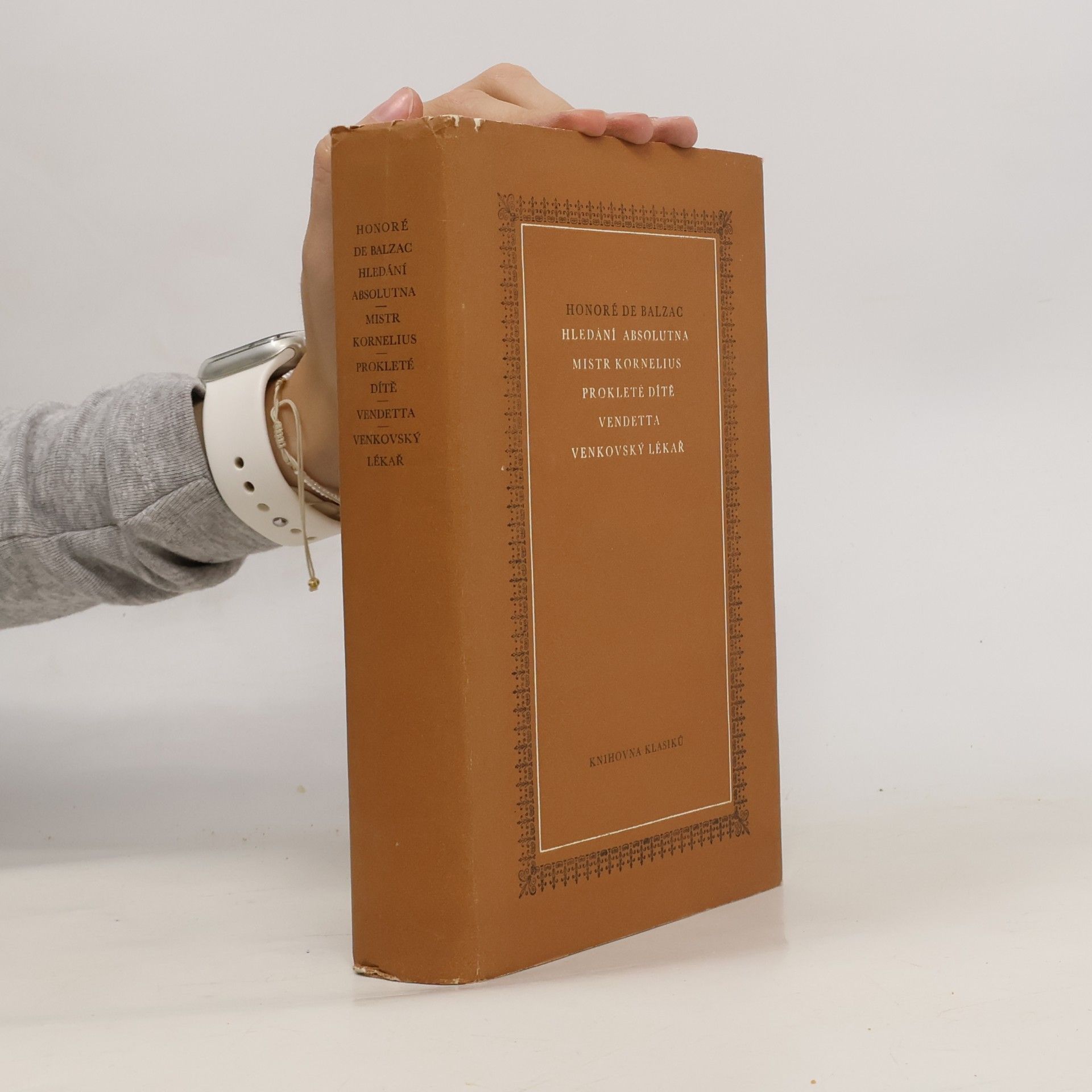Honoré de Balzac Hledání absolutna. Mistr Kornelius. Prokleté dítě. Vendetta. Venkovský lékař