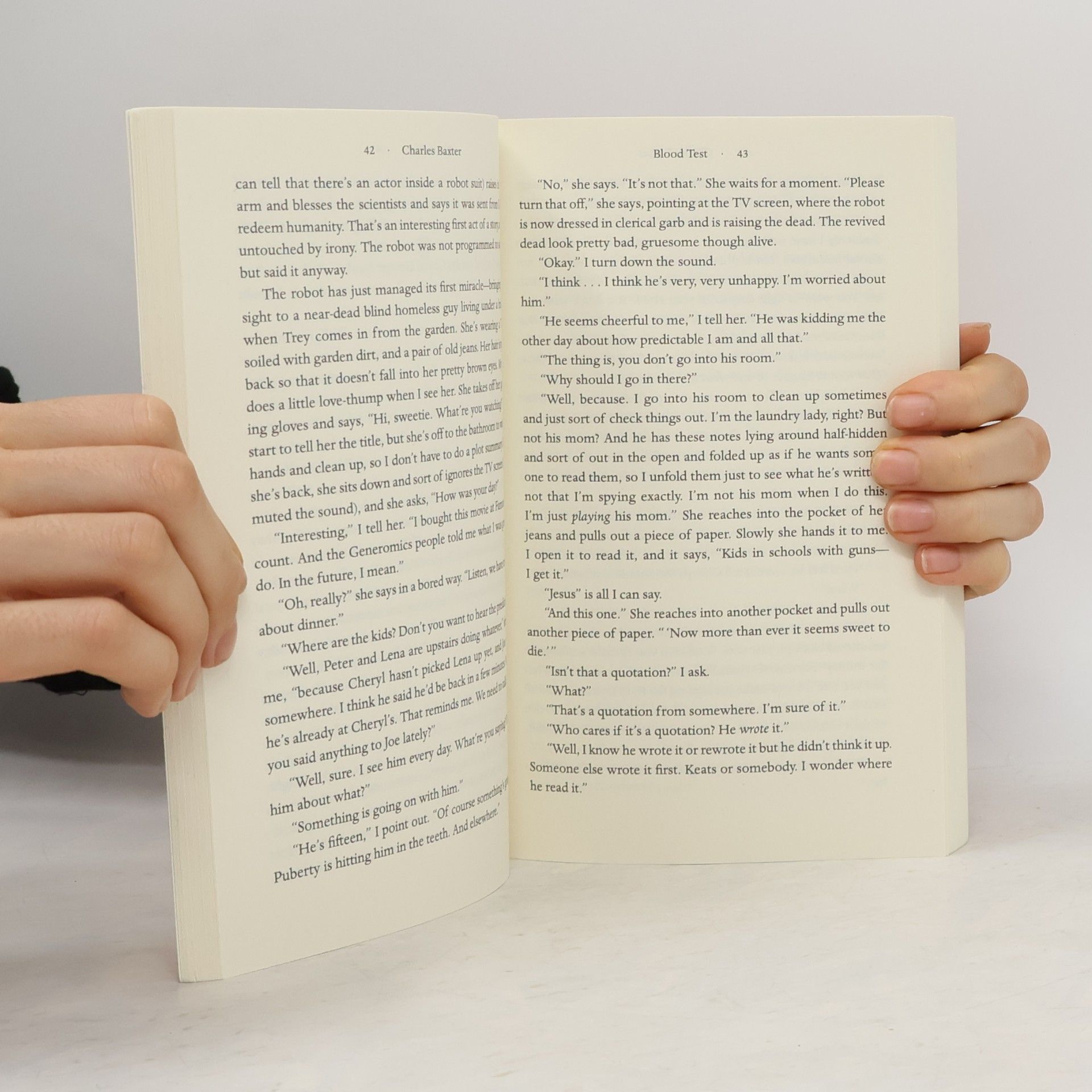 Charles Baxter Vintage Contemporaries: Blood Test