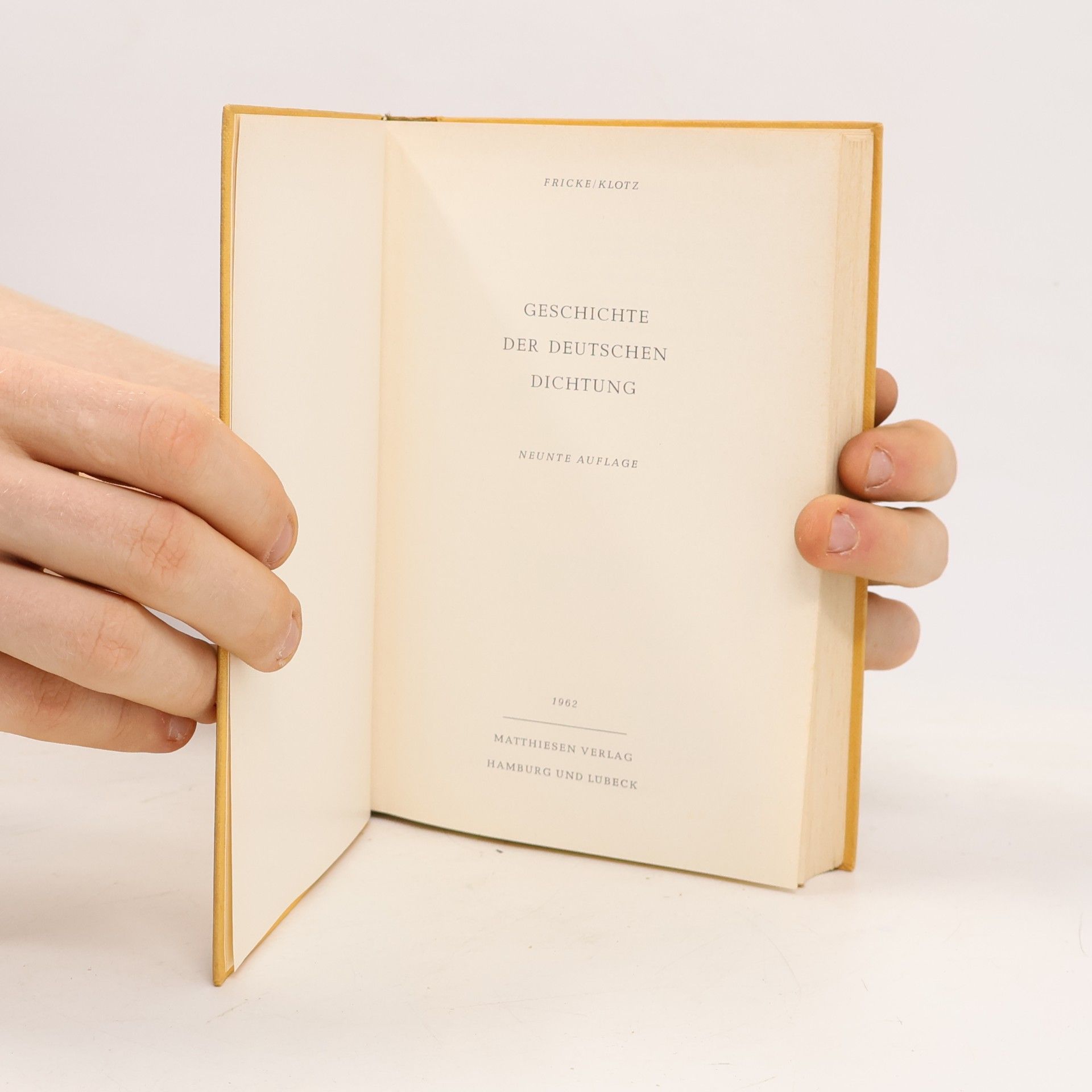 Autorenkollektiv Geschichte der deutschen Dichtung