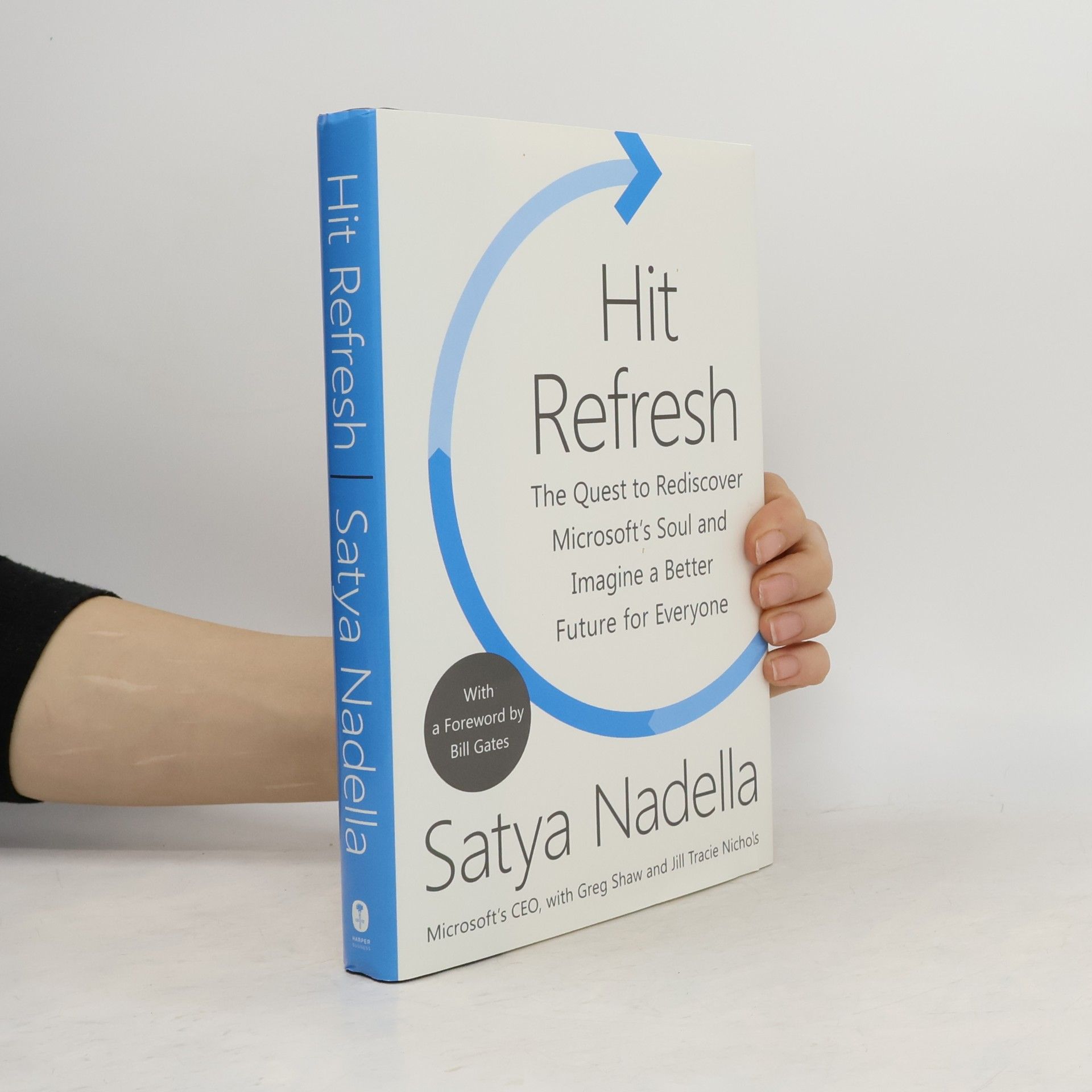 Satya Nadella Hit refresh