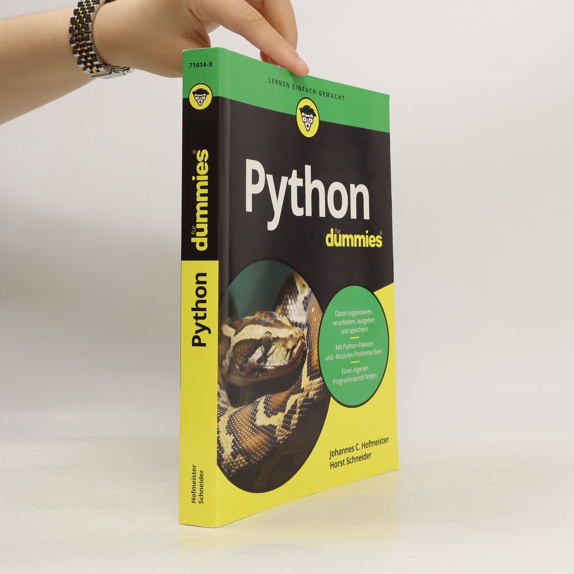 Johannes Hofmeister Python für Dummies