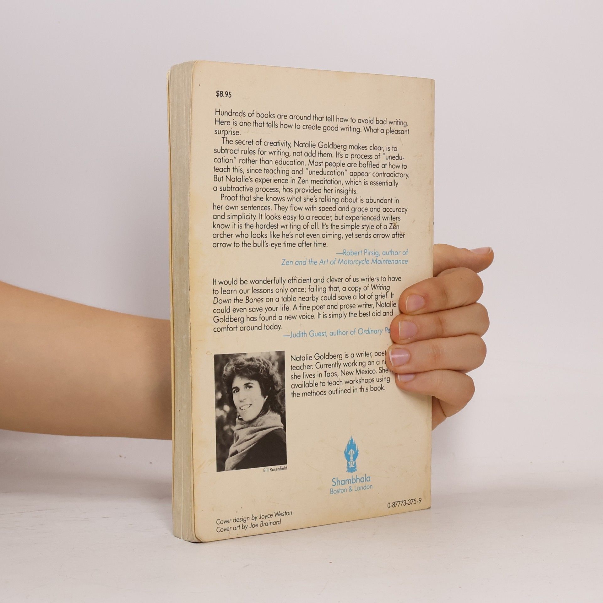 Natalie Goldberg Writing Down the Bones