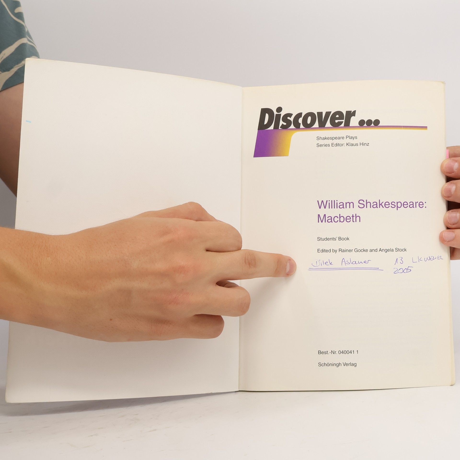 Rainer Gocke Shakespeare Plays: Discover... Topics for Advanced Learners