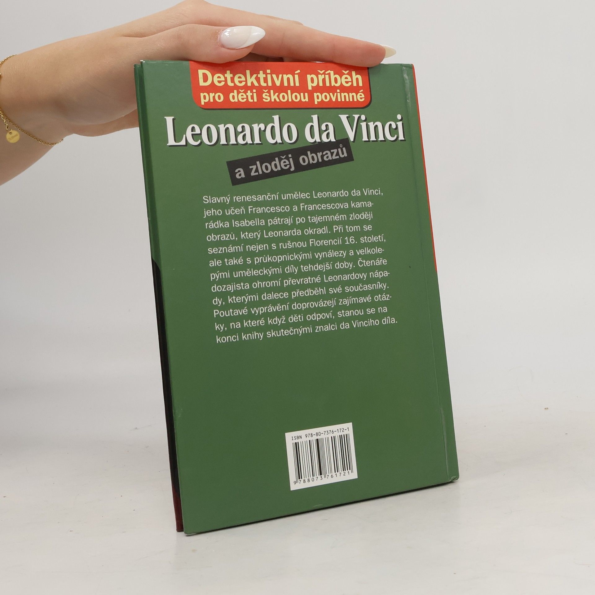 Amelie Benn Leonardo da Vinci a zloděj obrazů