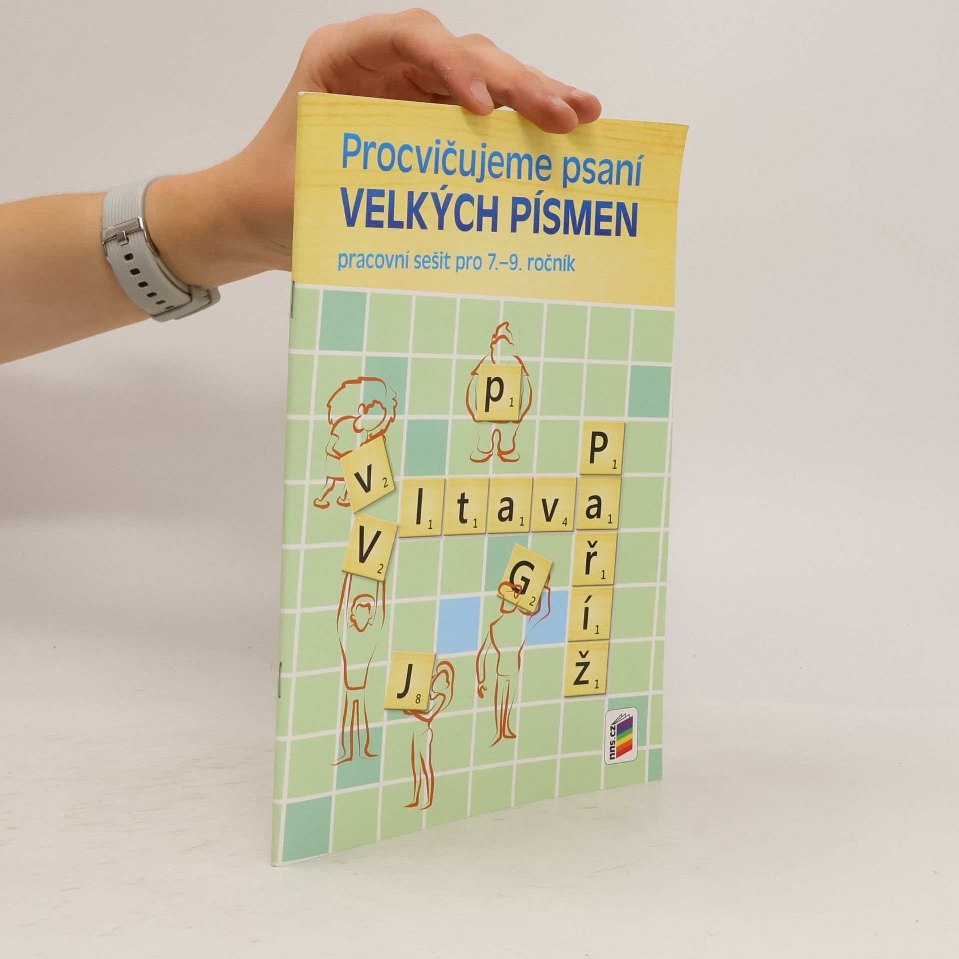 Lenka Bičanová Procvičujeme psaní velkých písmen: pracovní sešit pro 7.-9. ročník