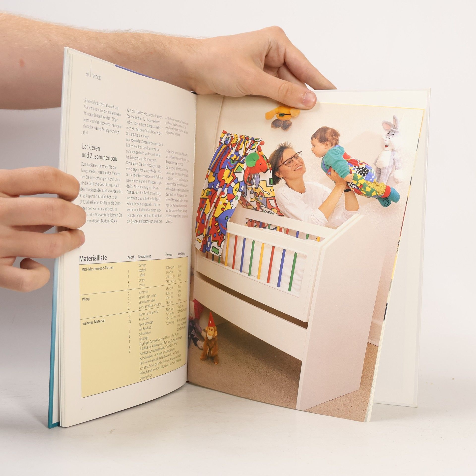 Bunte Kindermöbel schnell gebaut