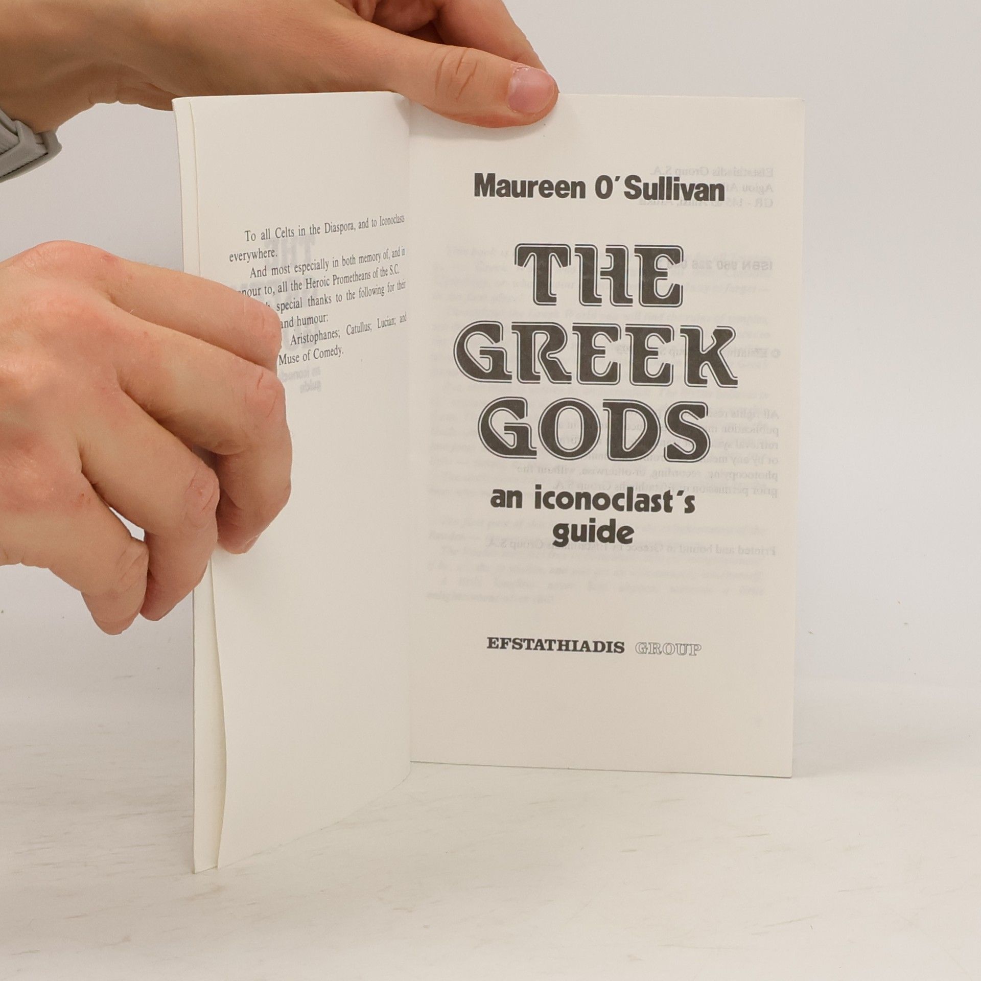 Maureen O'Sullivan Greek Gods