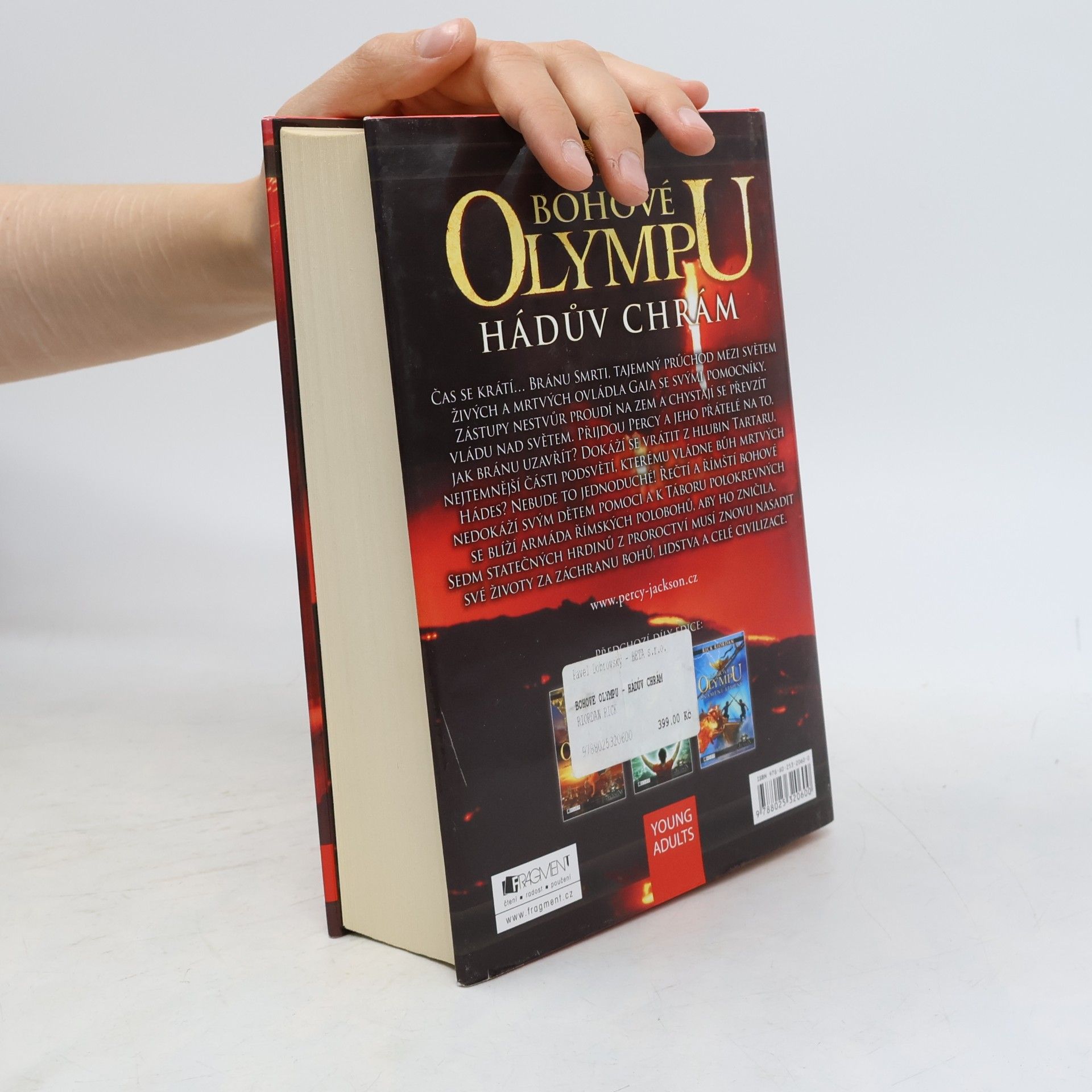 Rick Riordan Bohové Olympu. Hádův chrám