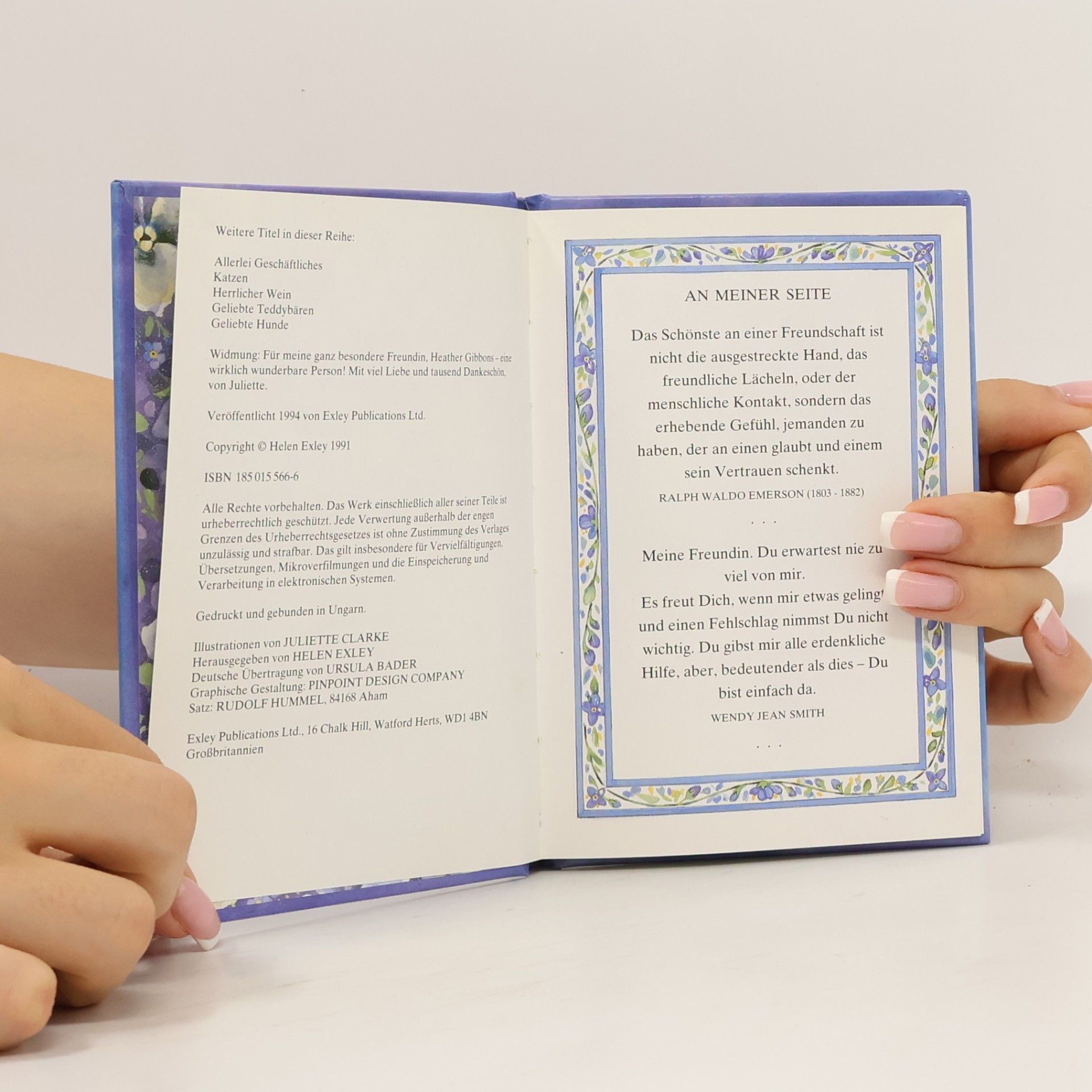 Autorenkollektiv Zum Schenken und Sammeln: Einer besonderen Freundin