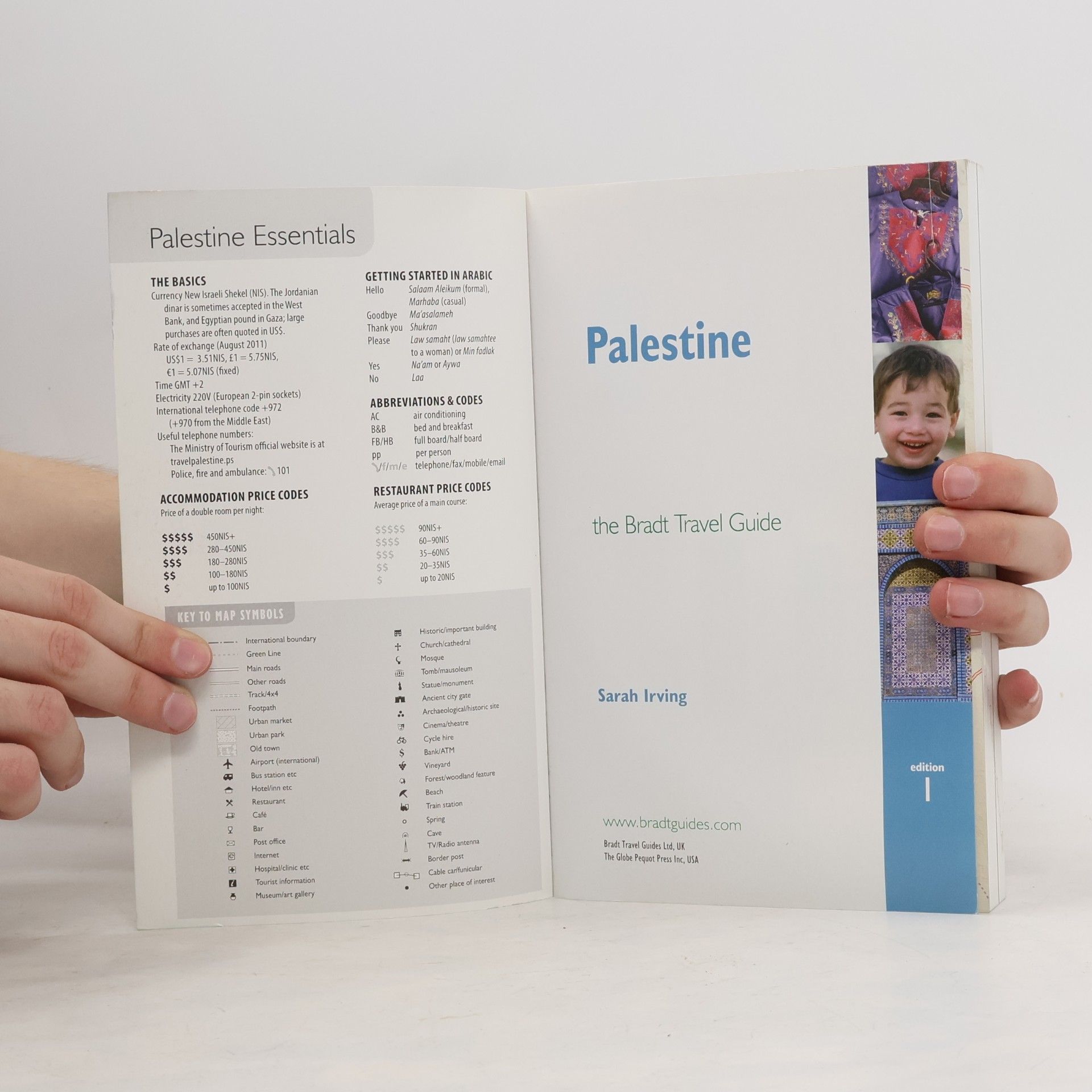 Sarah Irving Bradt Travel Guide Palestine