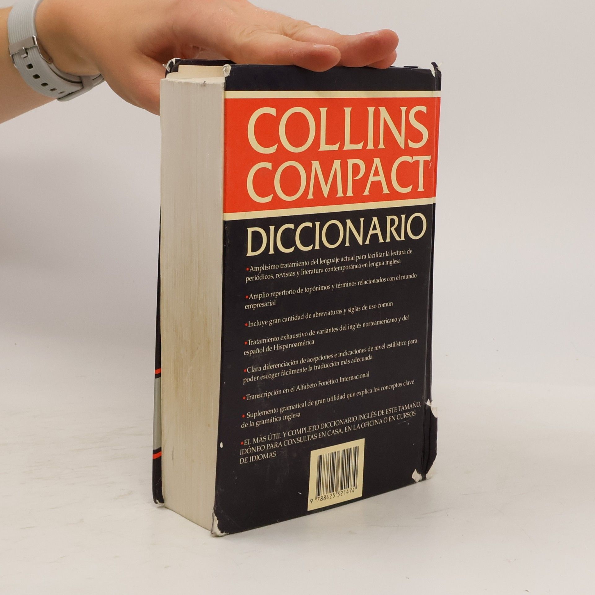 Jeremy Butterfield Collins compact diccionario inglesespañol bilingue