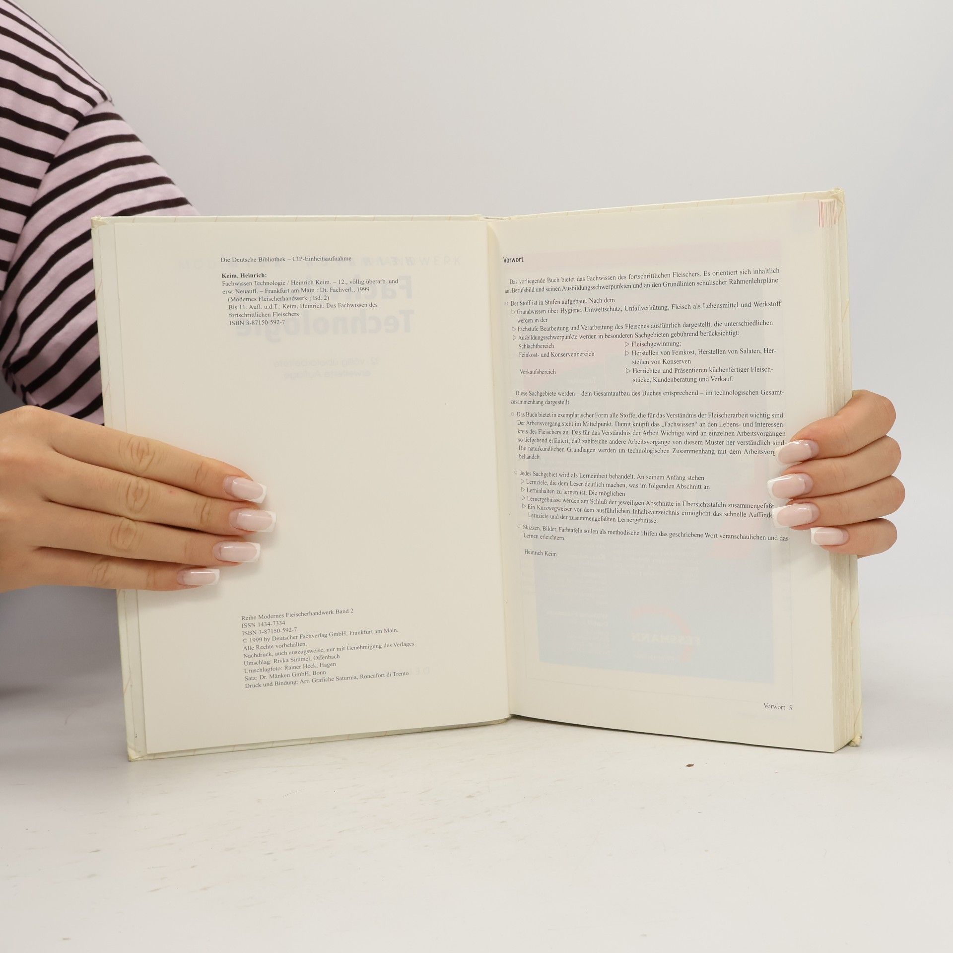 Heinrich Keim Modernes Fleischerhandwerk - 2: Fachwissen Technologie