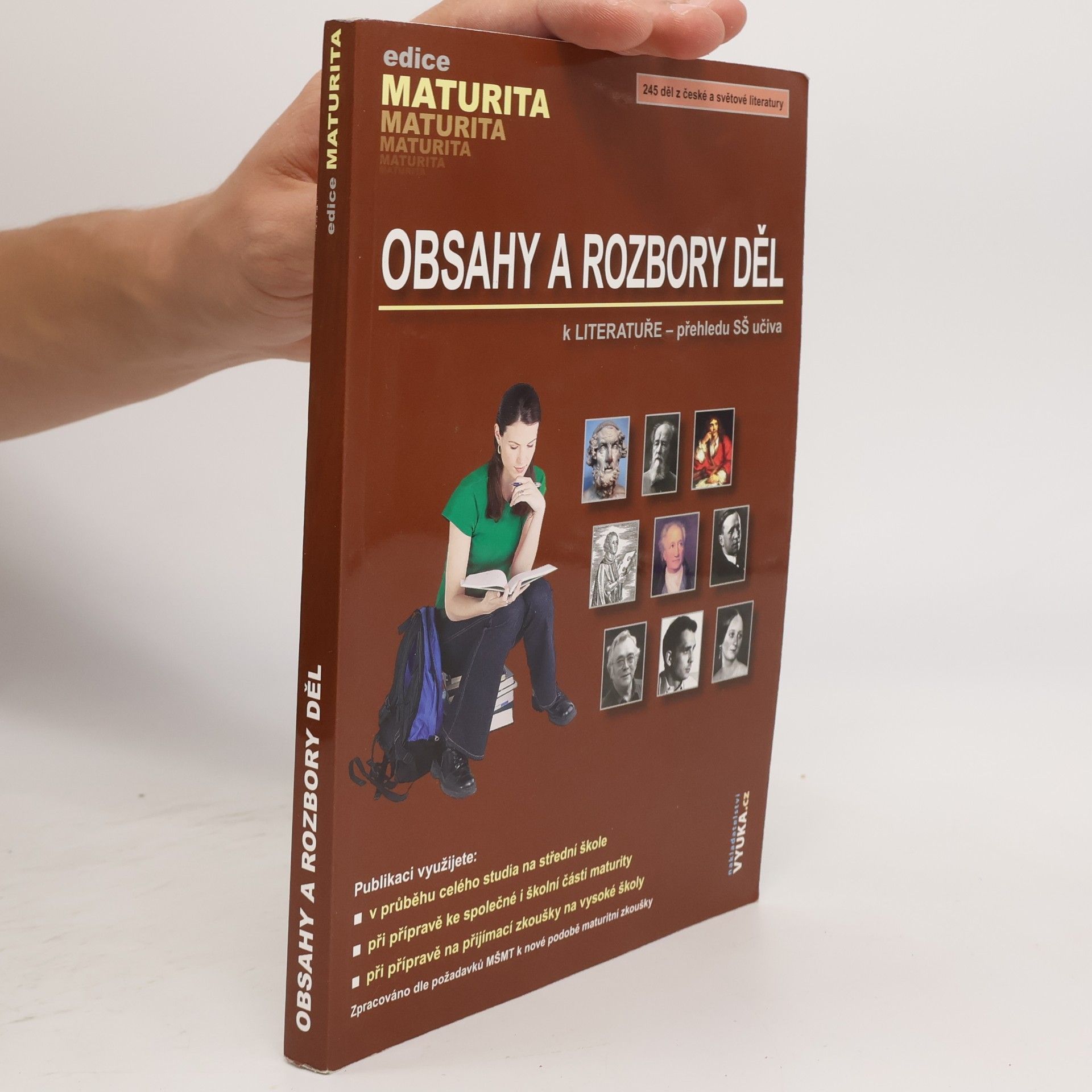 Otakar Slanař Obsahy a rozbory děl. K Literatuře - přehledu SŠ učiva