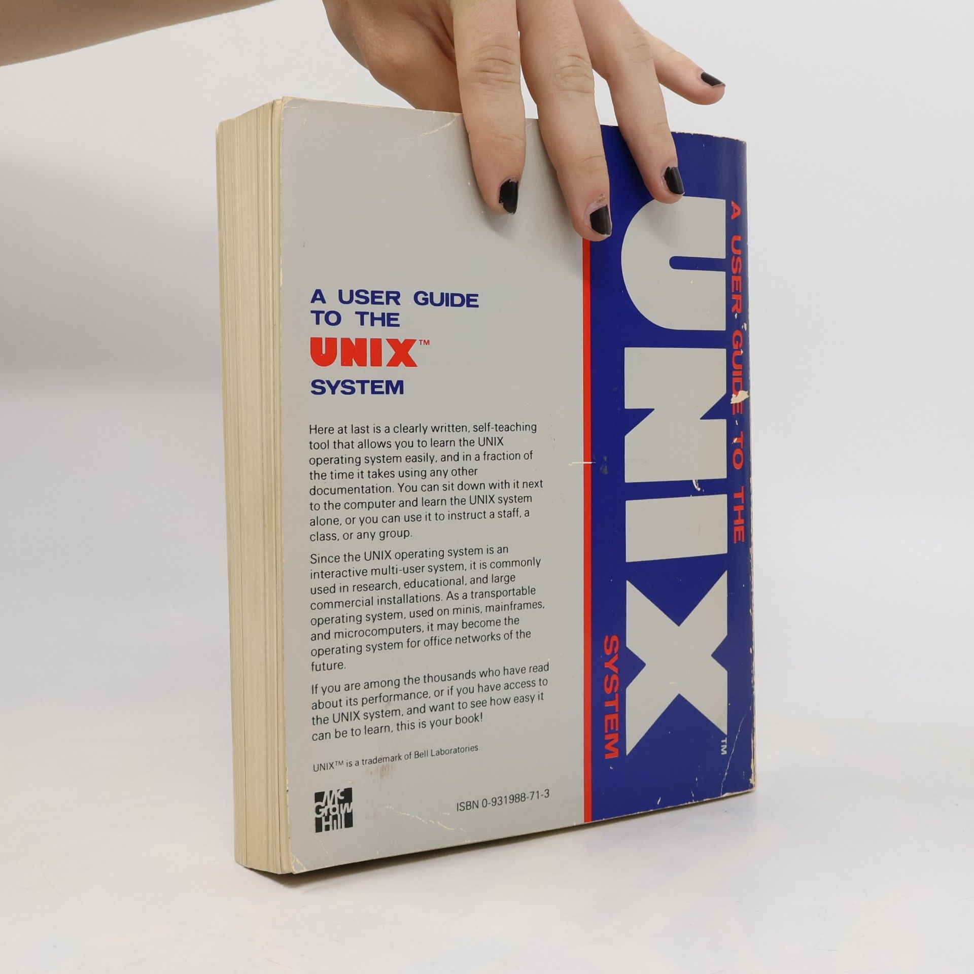 Rebecca Thomas A User Guide to the UNIX System - System III Compatible