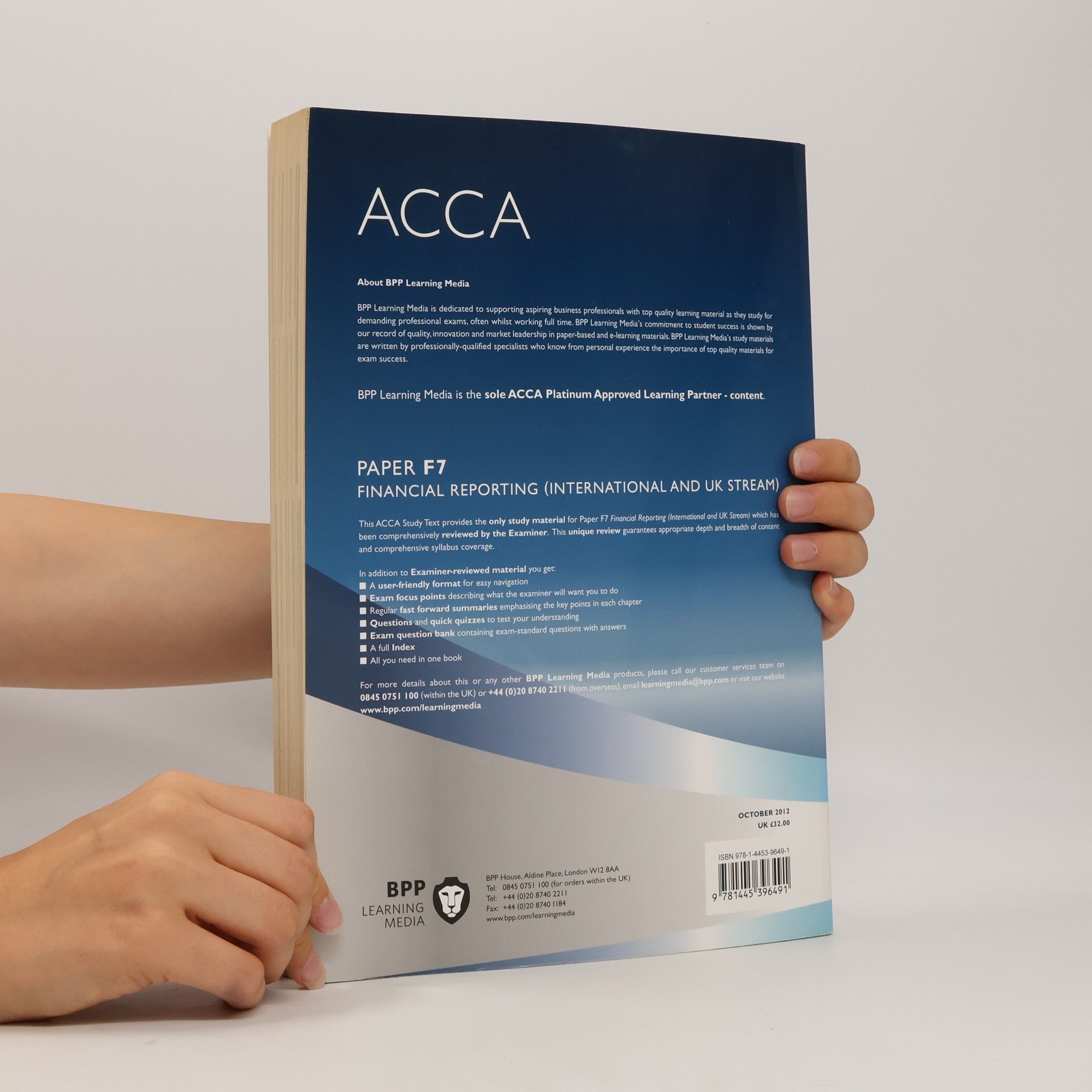 BPP Learning Media ACCA - F7 Financial Reporting (International & UK)