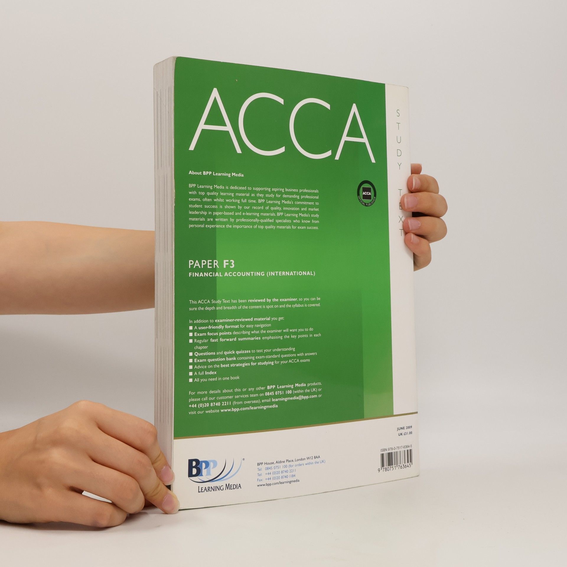 BPP Learning Media ACCA - F3 Financial Accounting (INT)