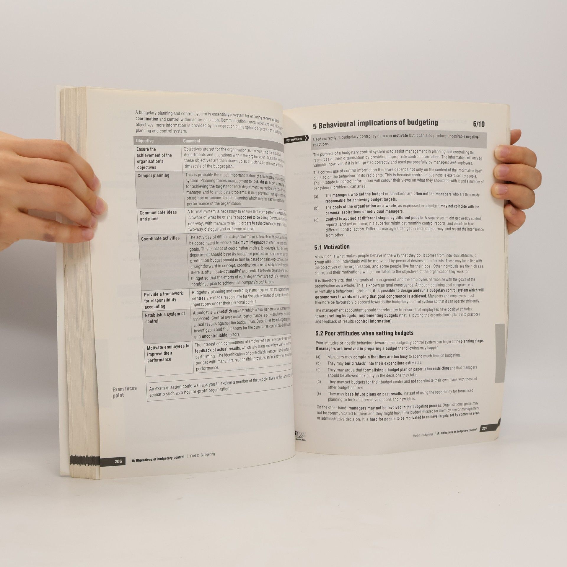 kolektiv ACCA. Paper F5. Performance management (2 svazky. Study text, Practice & Revison Kit)
