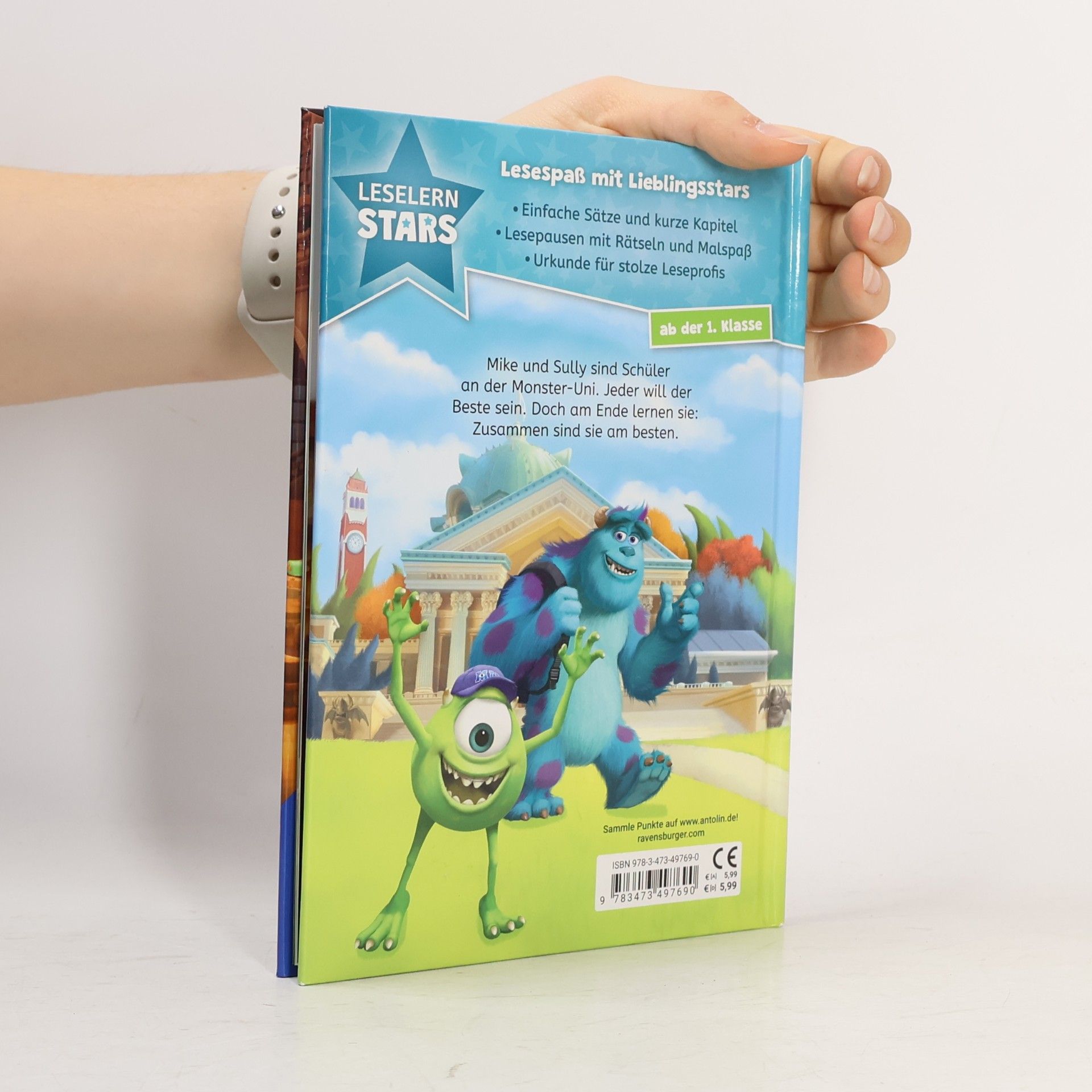 Sarah Dalitz Disney Monster AG: Der Monsterschreck - Lesen lernen mit den Leselernstars - Erstlesebuch - Kinder ab 6 Jahren - Lesen üben 1. K