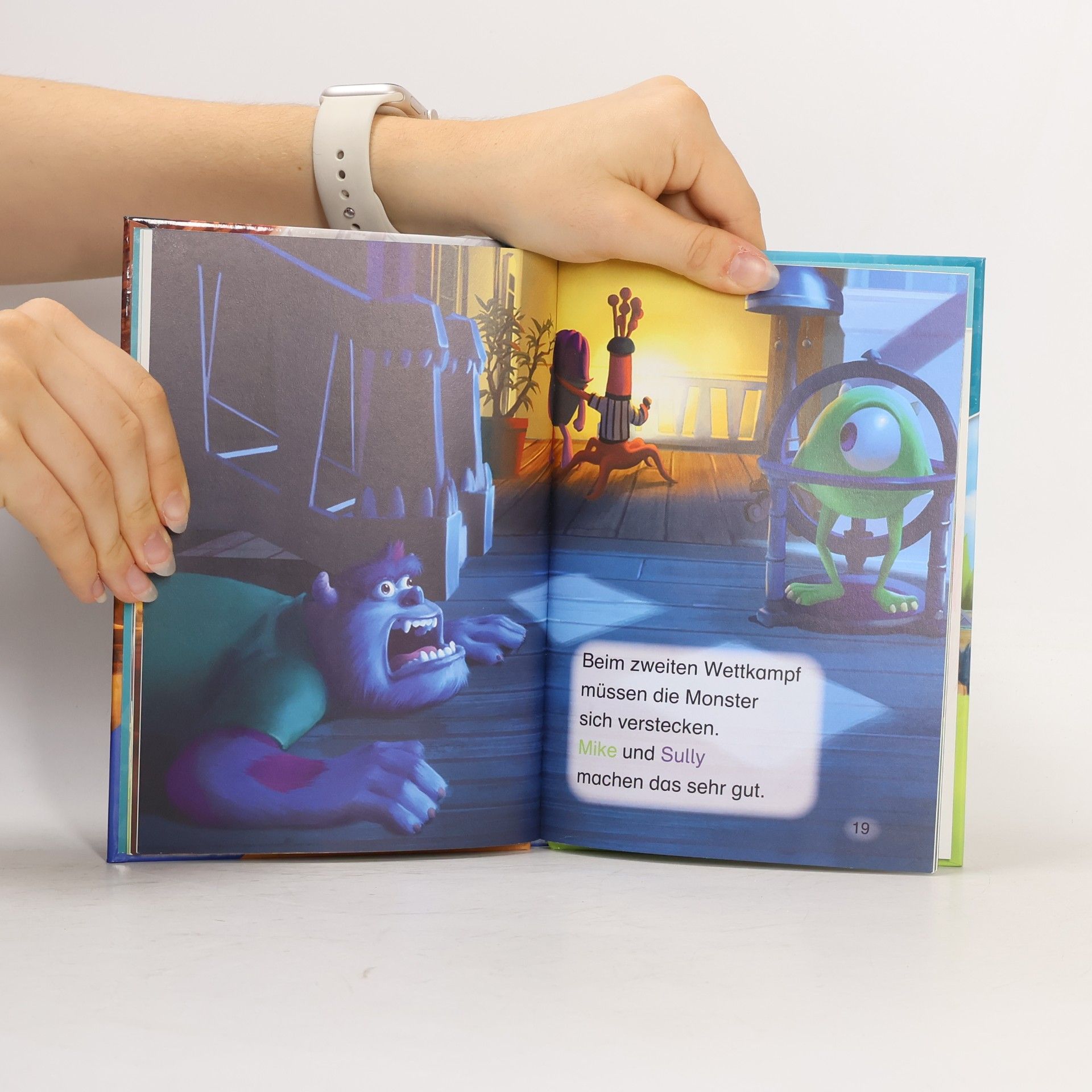Sarah Dalitz Disney Monster AG: Der Monsterschreck - Lesen lernen mit den Leselernstars - Erstlesebuch - Kinder ab 6 Jahren - Lesen üben 1. K